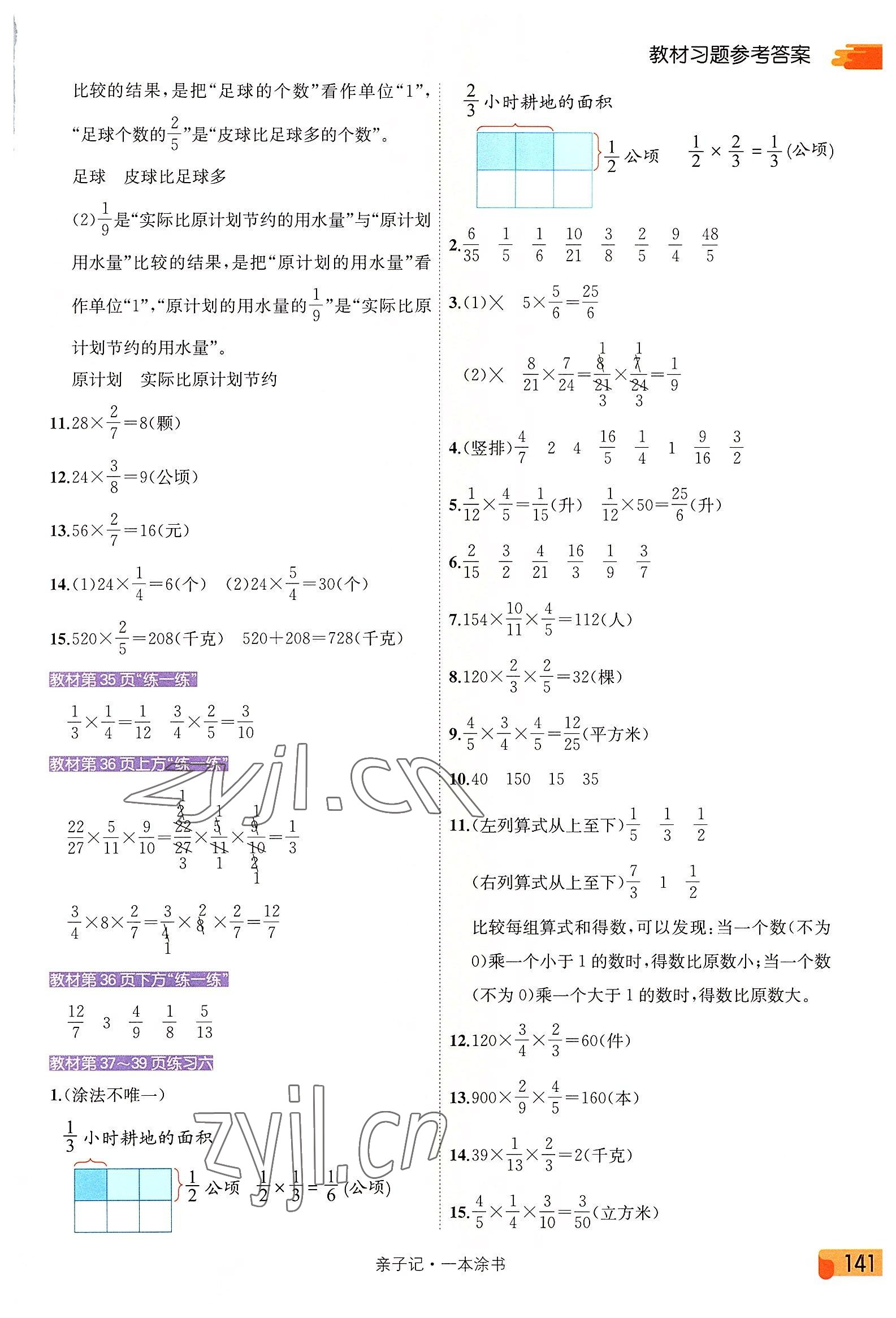 2022年教材課本六年級數(shù)學(xué)上冊蘇教版 第5頁