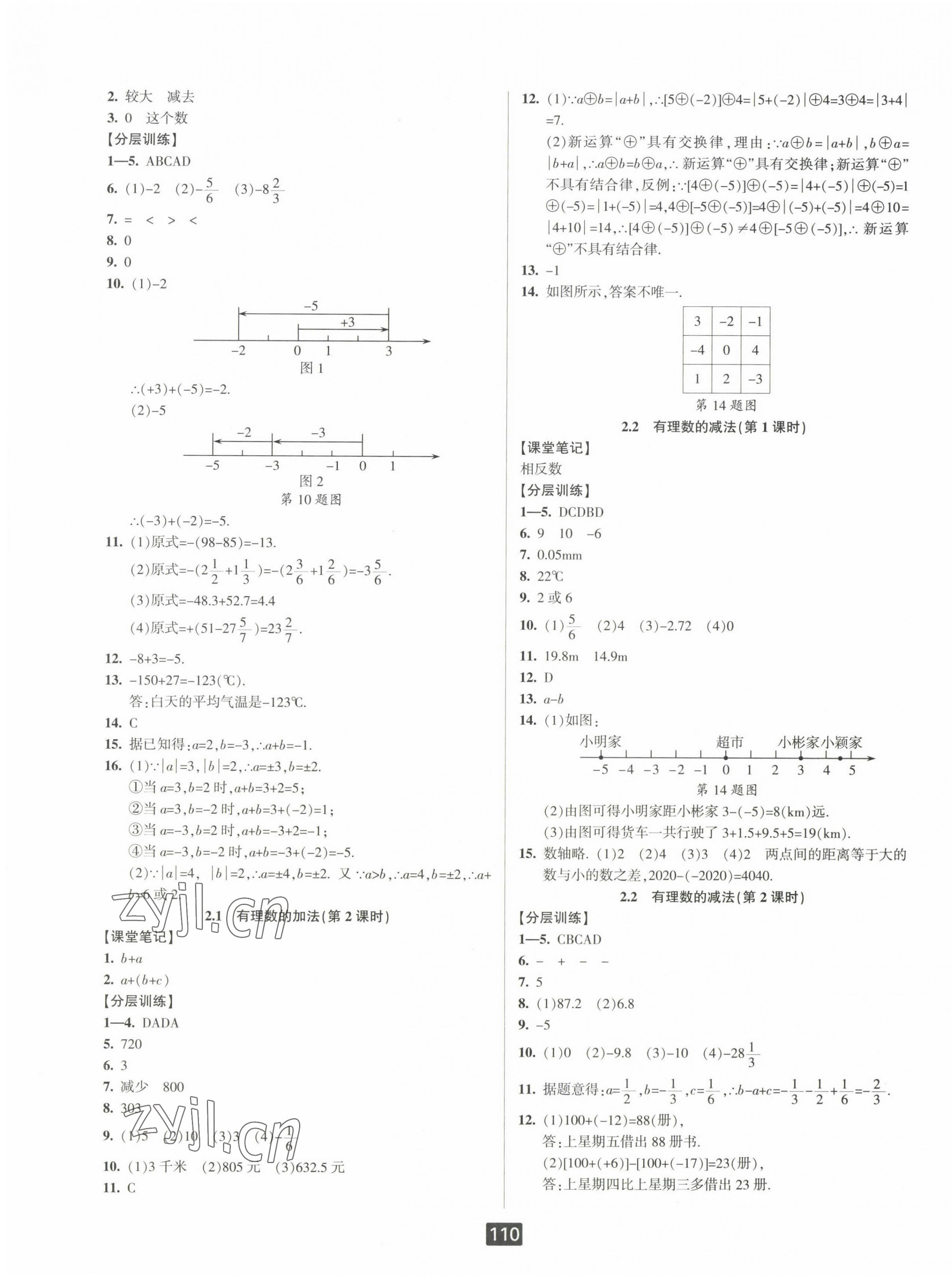 2022年勵(lì)耘書業(yè)勵(lì)耘新同步七年級數(shù)學(xué)上冊浙教版 第3頁