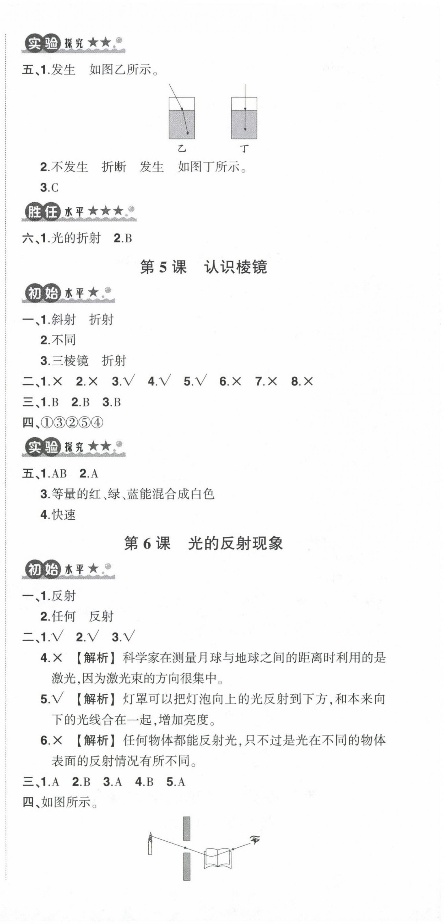 2022年?duì)钤刹怕穭?chuàng)優(yōu)作業(yè)100分五年級(jí)科學(xué)上冊(cè)教科版 第3頁(yè)