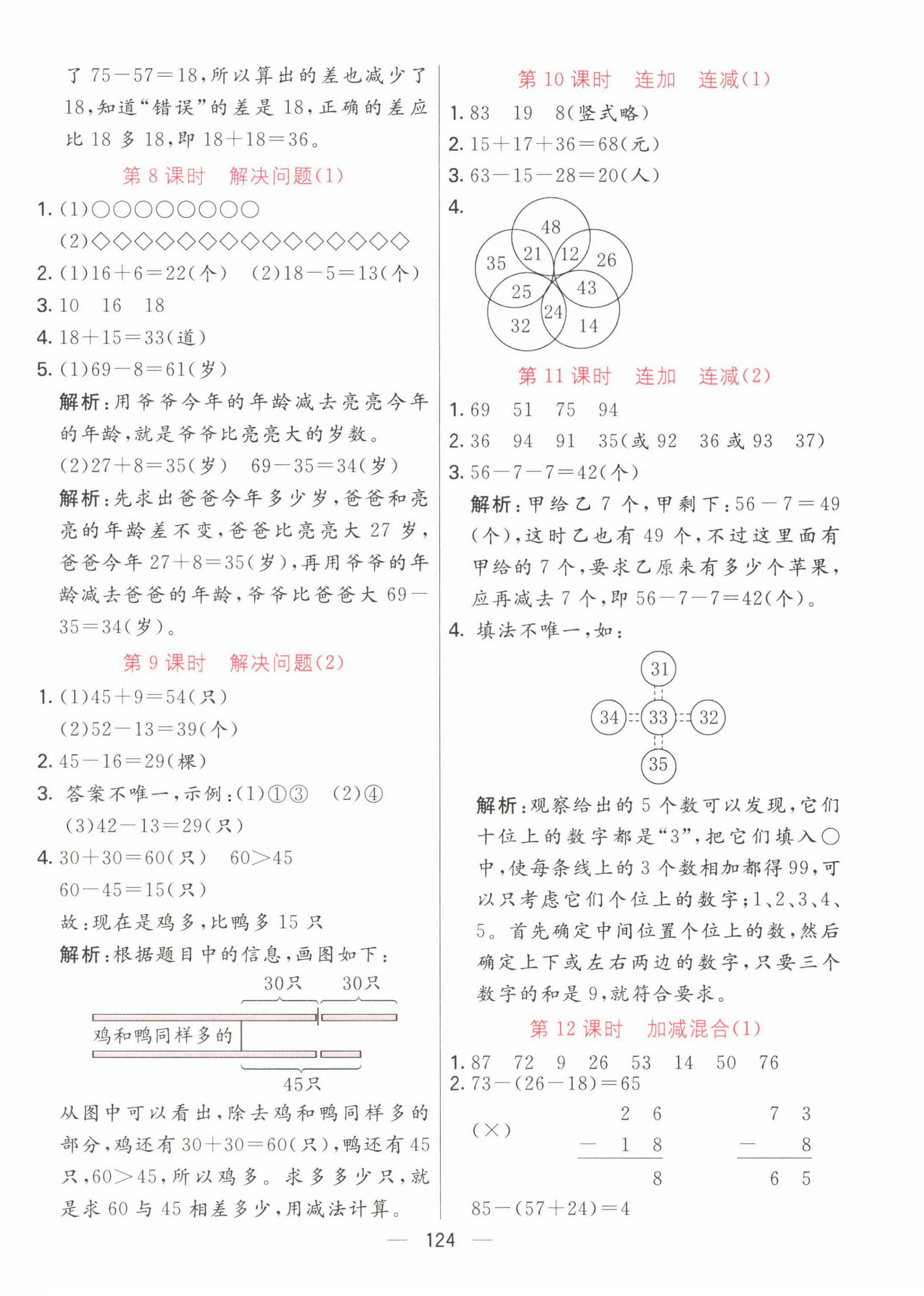 2022年亮點(diǎn)激活提優(yōu)天天練二年級(jí)數(shù)學(xué)上冊(cè)人教版 第4頁(yè)