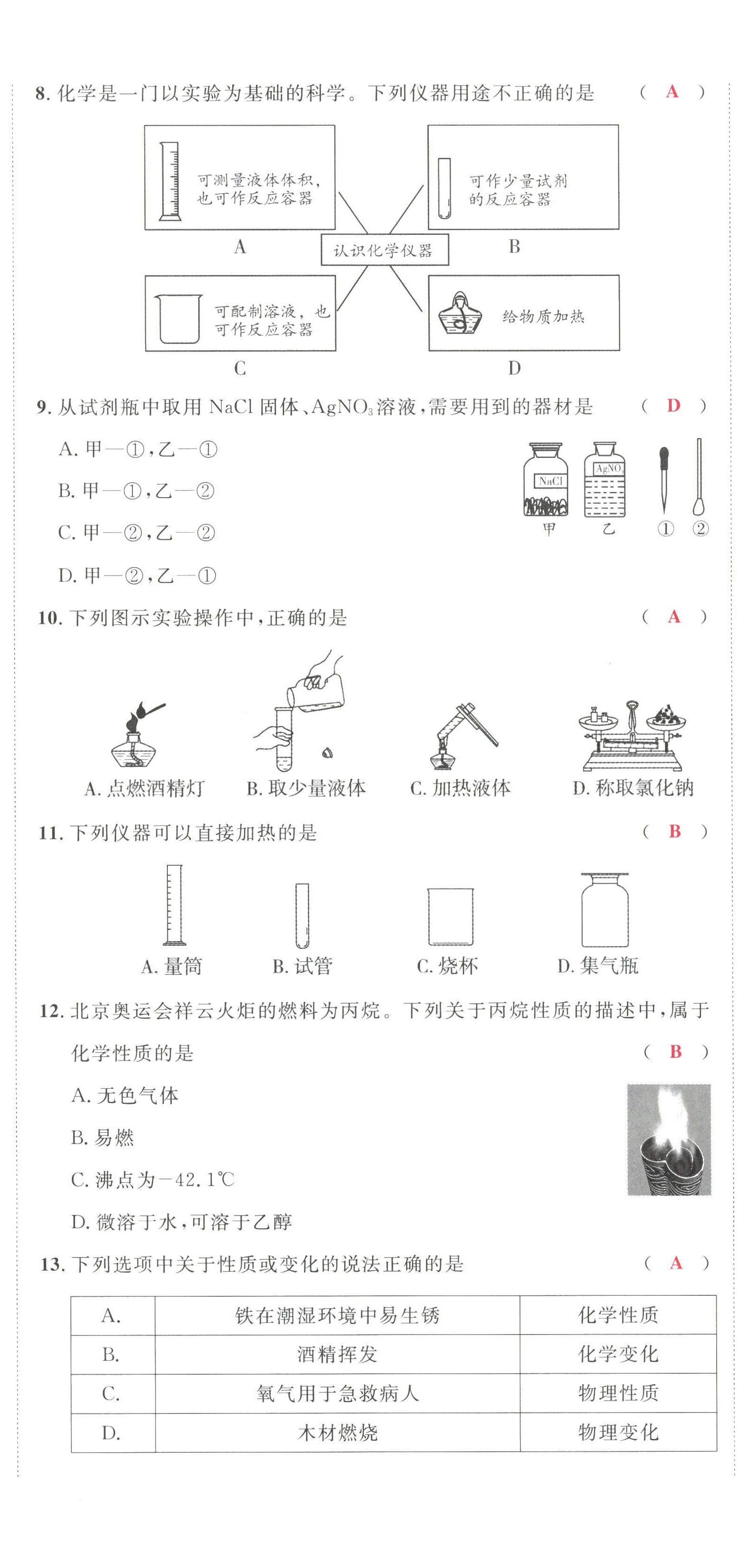 2022年驕子1號(hào)九年級(jí)化學(xué)上冊(cè)人教版 第2頁(yè)