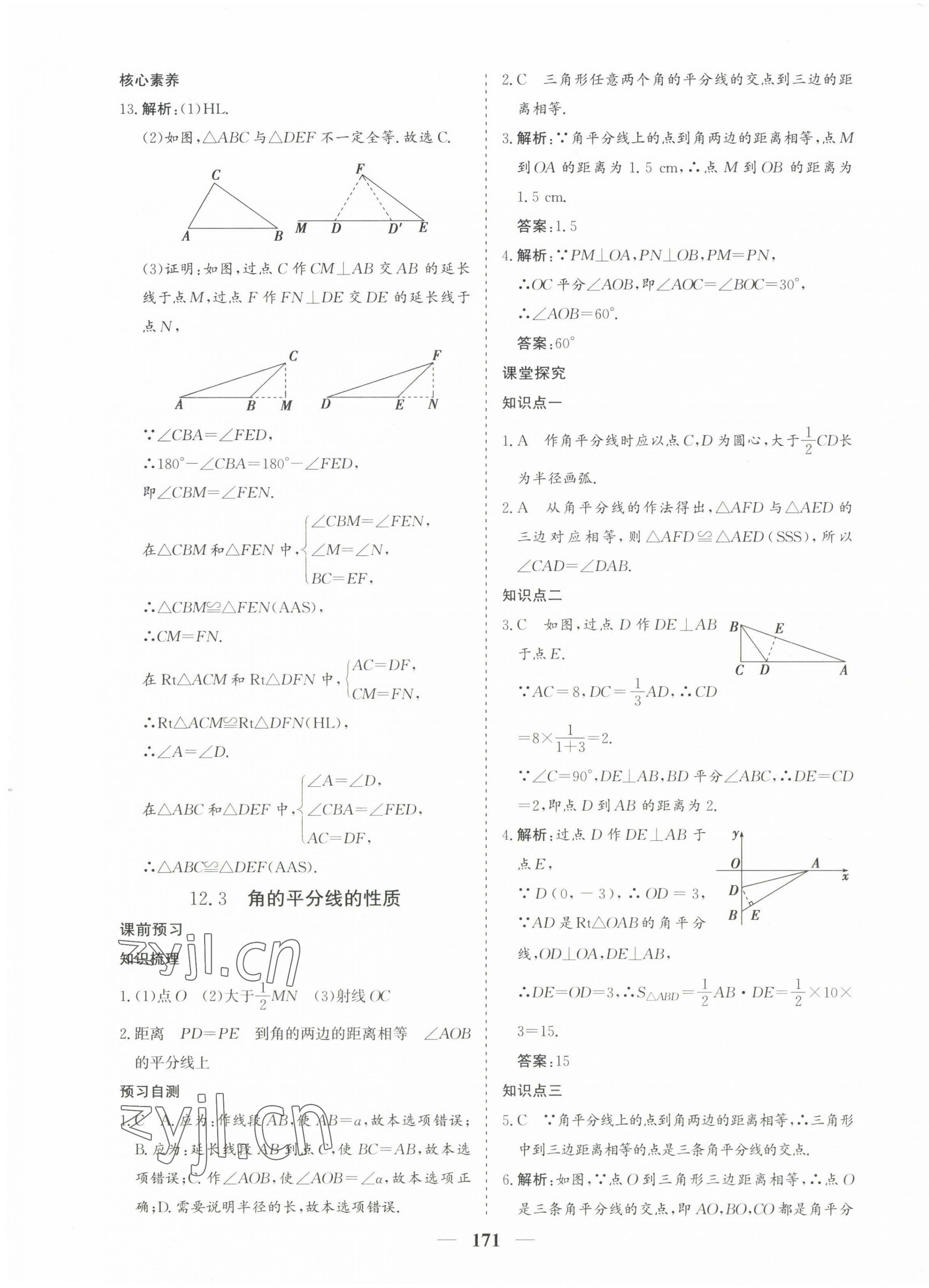 2022年優(yōu)化探究八年級數學上冊人教版 第19頁