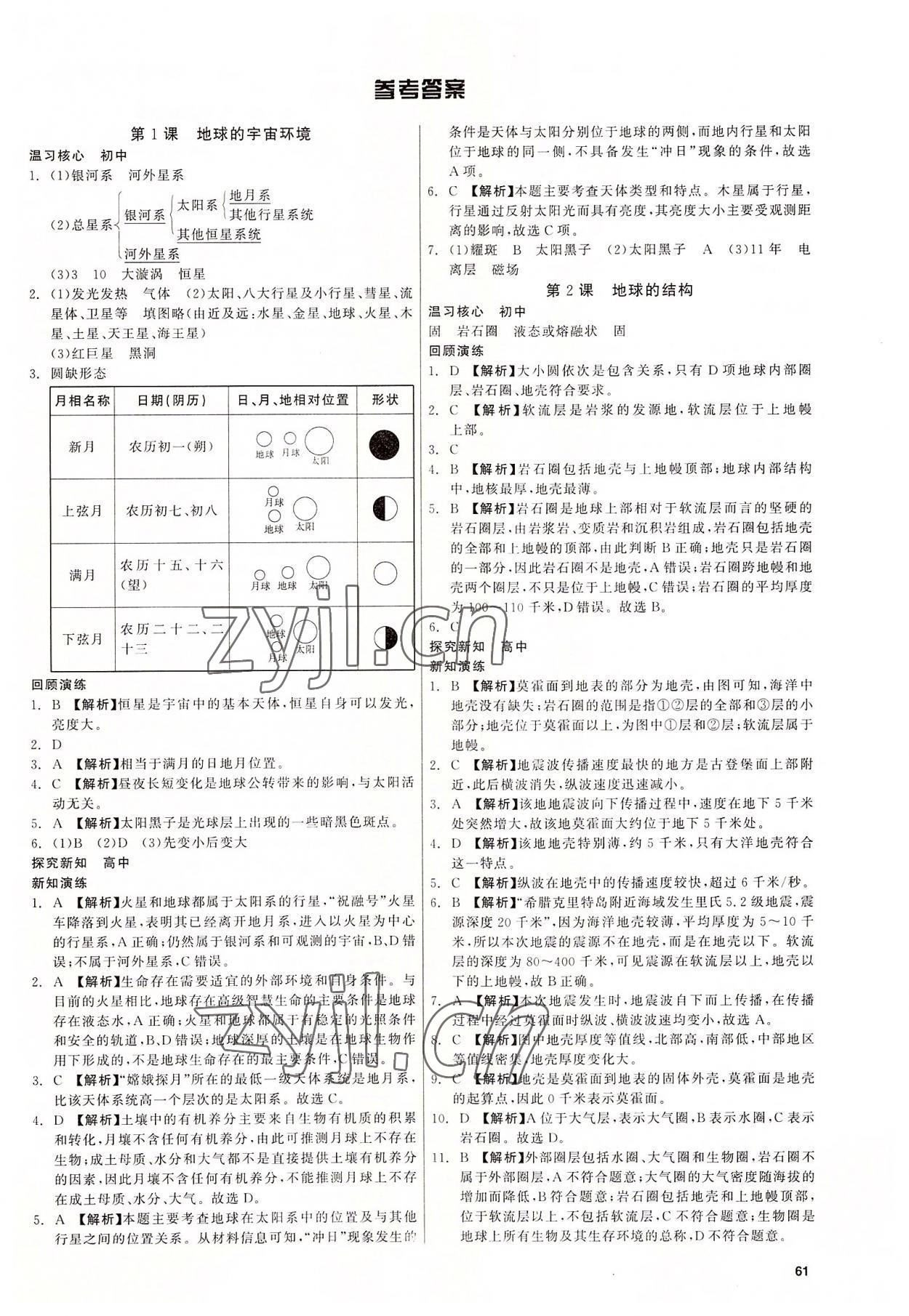 2022年初中銜接教材浙江大學(xué)出版社高中地理浙江專(zhuān)版 第1頁(yè)