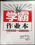 2022年學霸作業本九年級英語上冊譯林版延邊大學出版社