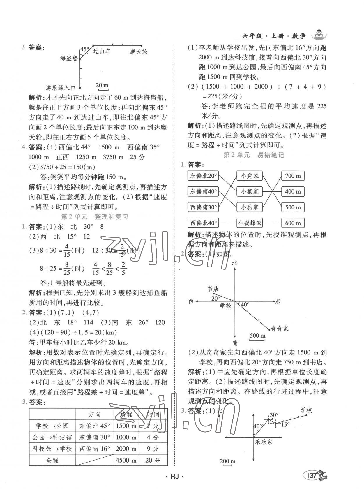 2022年尚學(xué)生香英才天天練六年級(jí)數(shù)學(xué)上冊人教版 第11頁