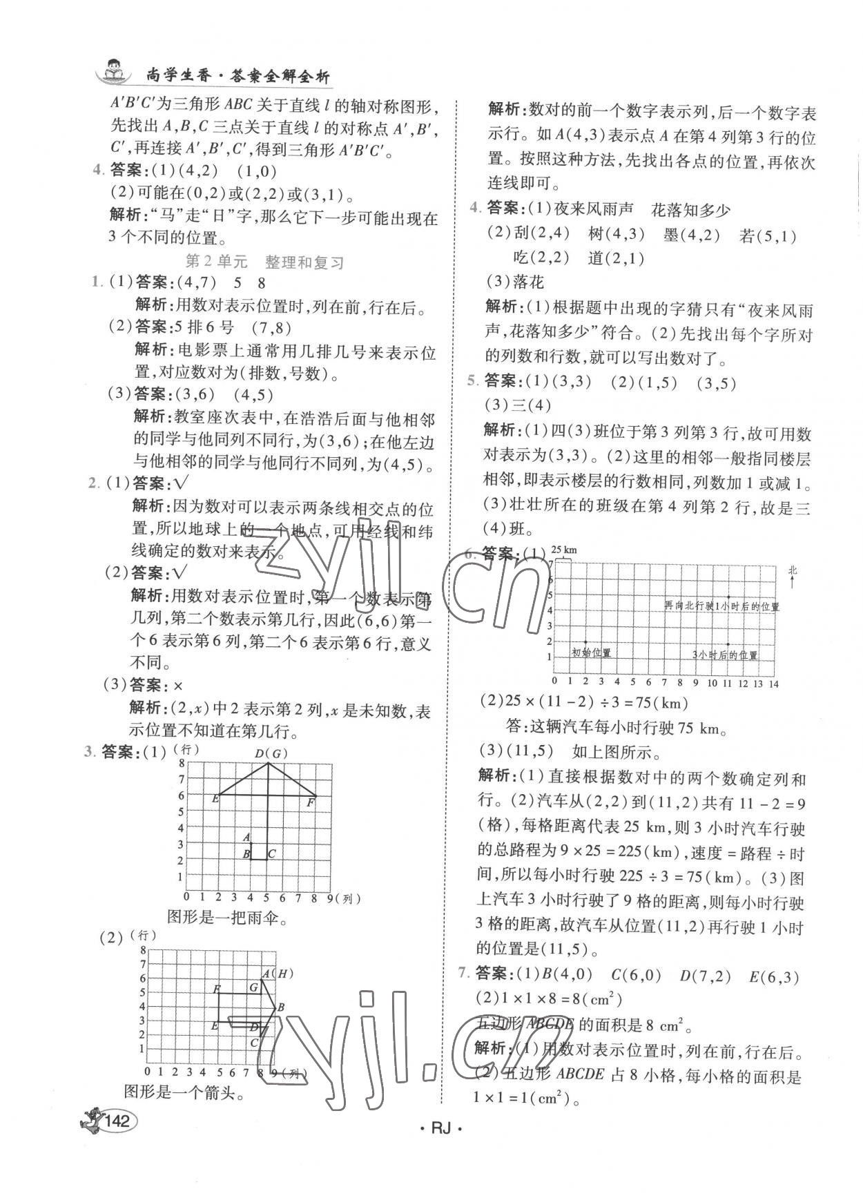 2022年尚學生香英才天天練五年級數學上冊人教版 第8頁