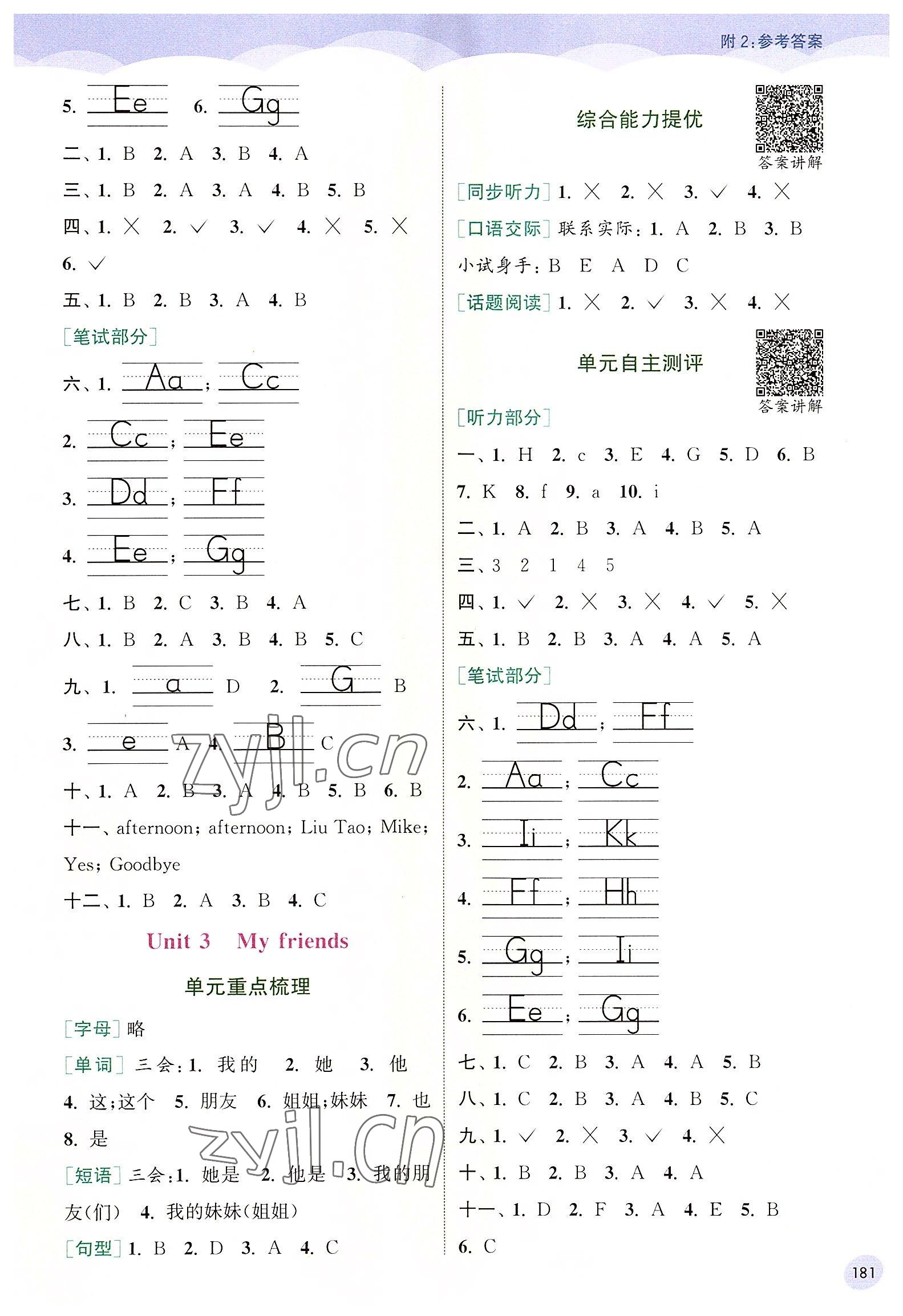 2022年通城學(xué)典非常課課通三年級(jí)英語(yǔ)上冊(cè)譯林版 第2頁(yè)