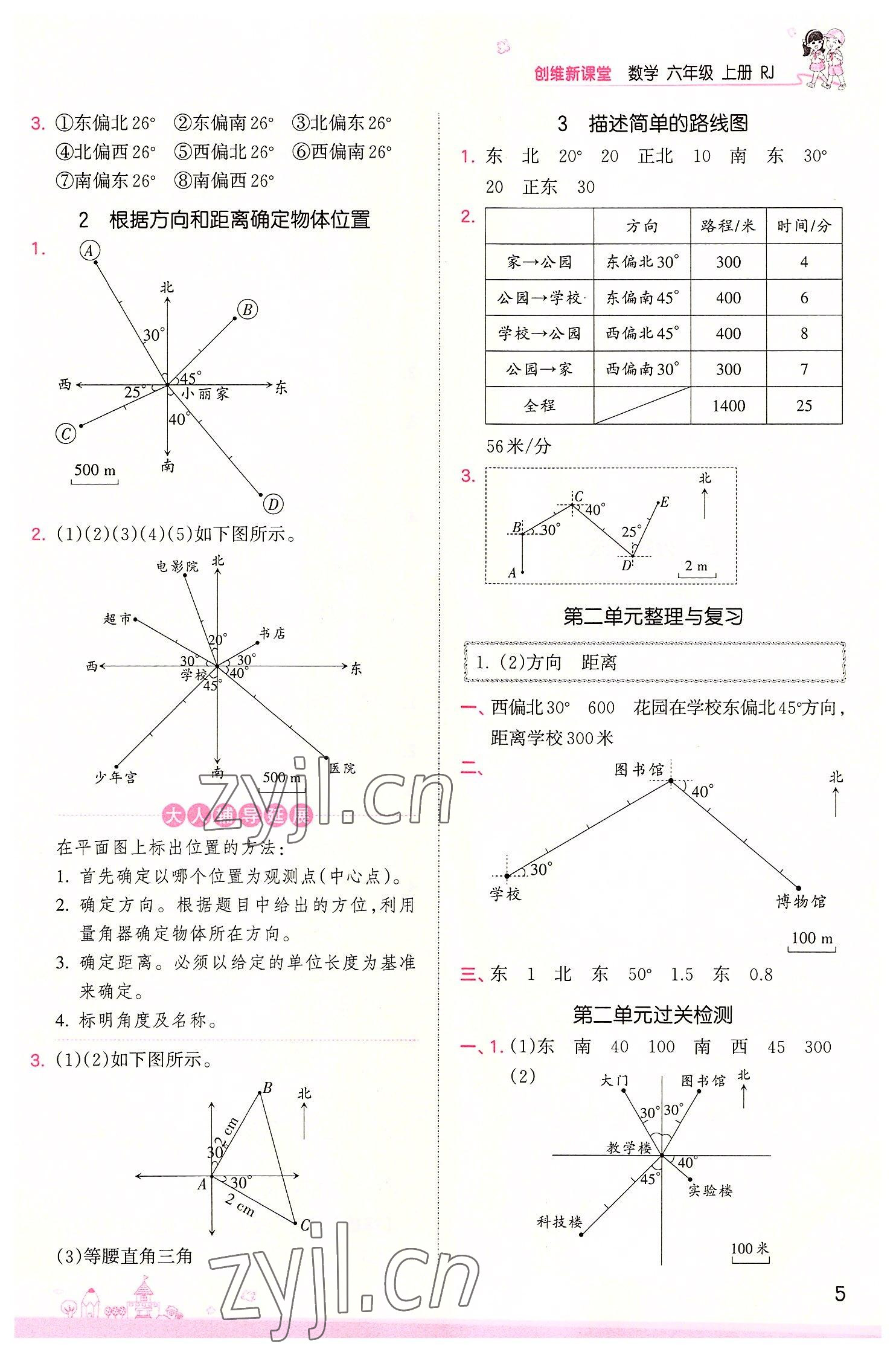 2022年創(chuàng)維新課堂六年級(jí)數(shù)學(xué)上冊人教版 第5頁