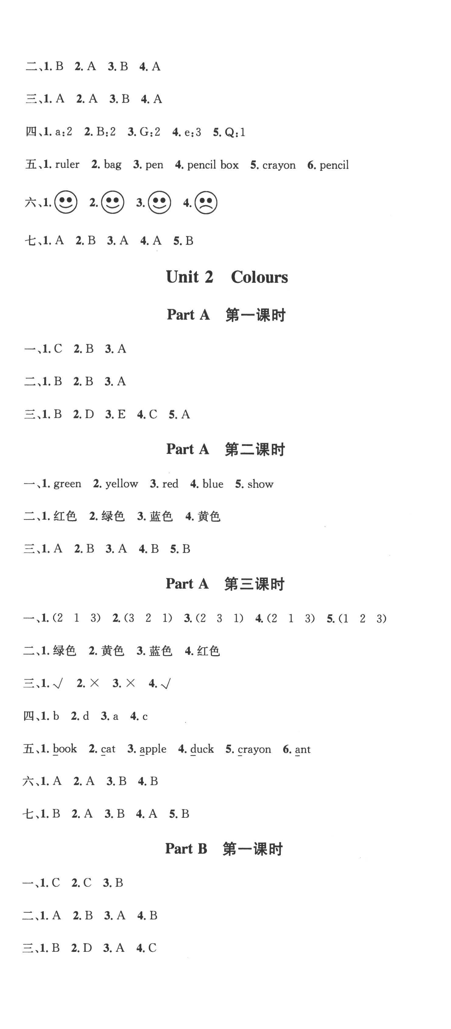 2022年名校課堂三年級(jí)英語(yǔ)上冊(cè)人教PEP版 第2頁(yè)