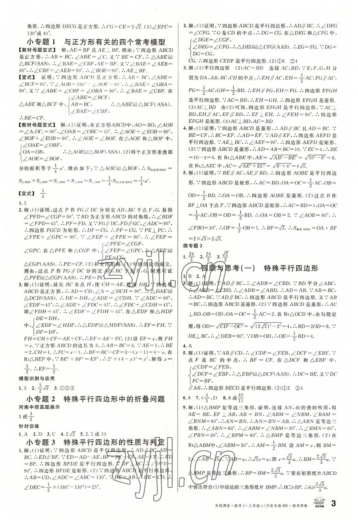 2022年名校課堂九年級數(shù)學上冊北師大版河南專版 第3頁