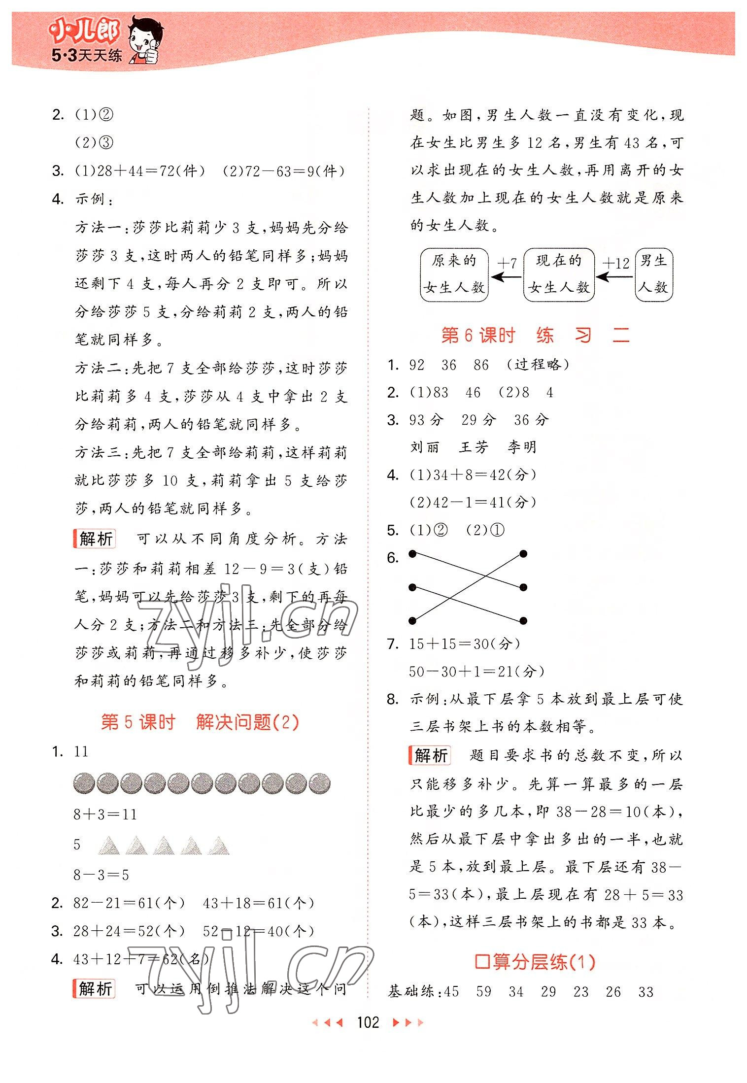 2022年53天天練二年級數(shù)學(xué)上冊蘇教版 第2頁