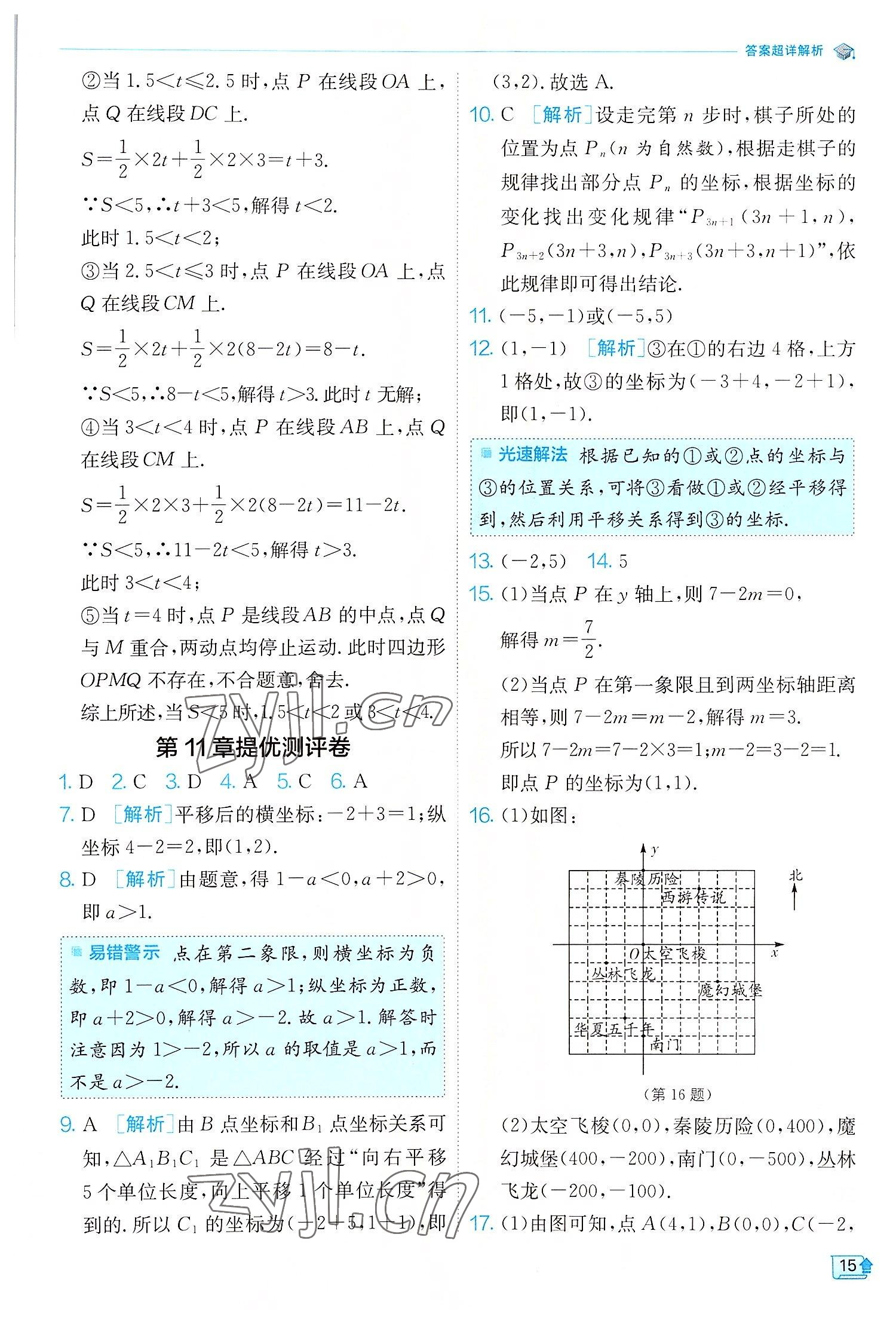 2022年实验班提优训练八年级数学上册沪科版 第15页