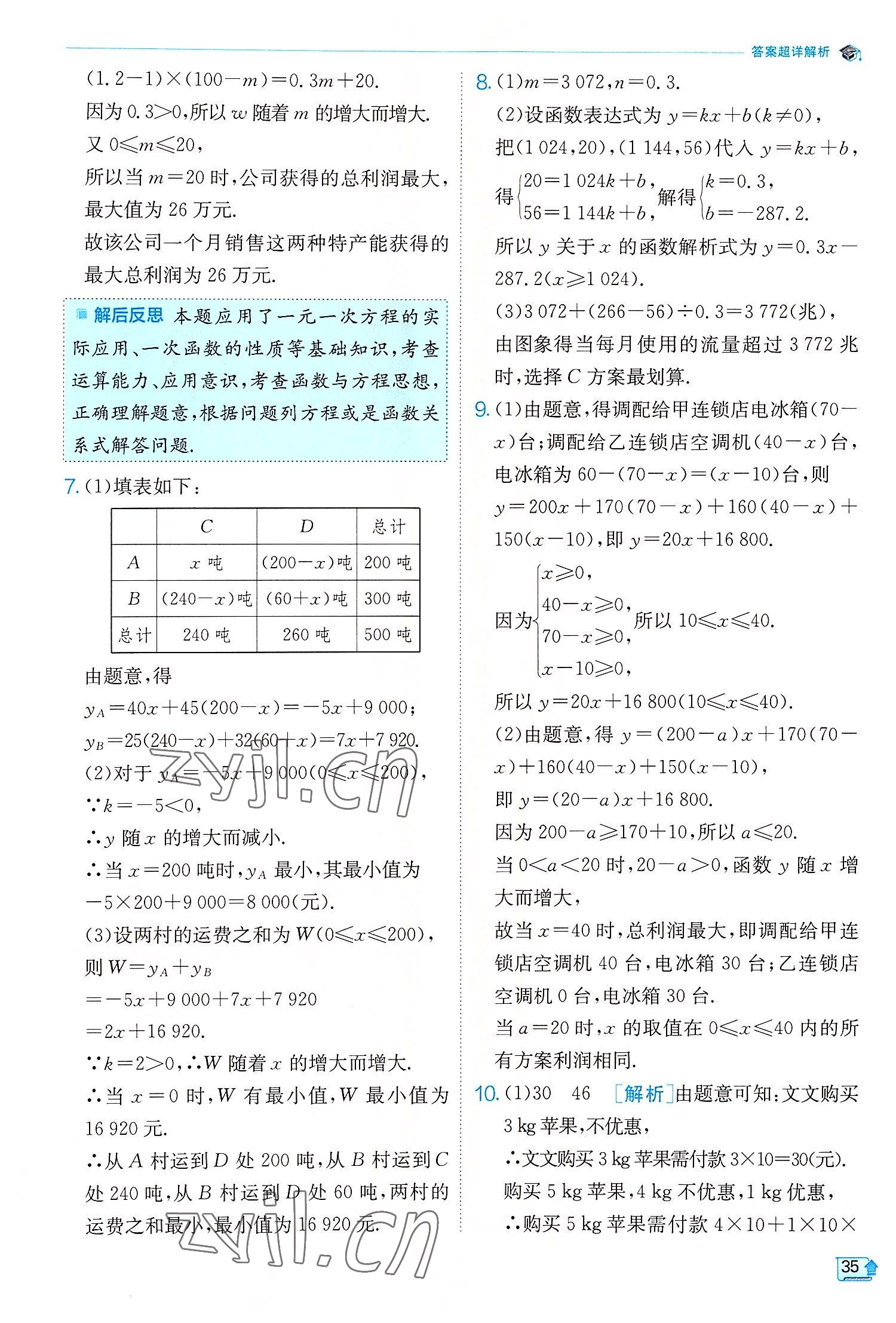 2022年實驗班提優(yōu)訓(xùn)練八年級數(shù)學(xué)上冊滬科版 第35頁