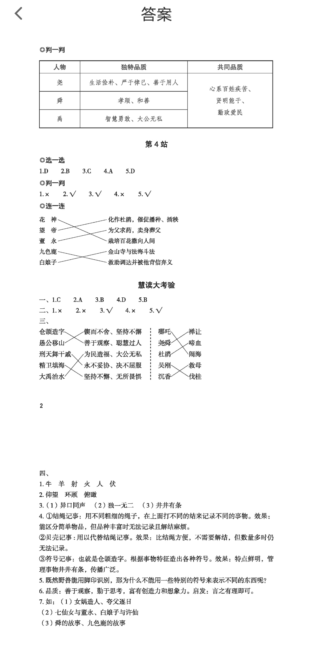 2022年快乐读书吧名著导读四年级语文上册人教版 第2页
