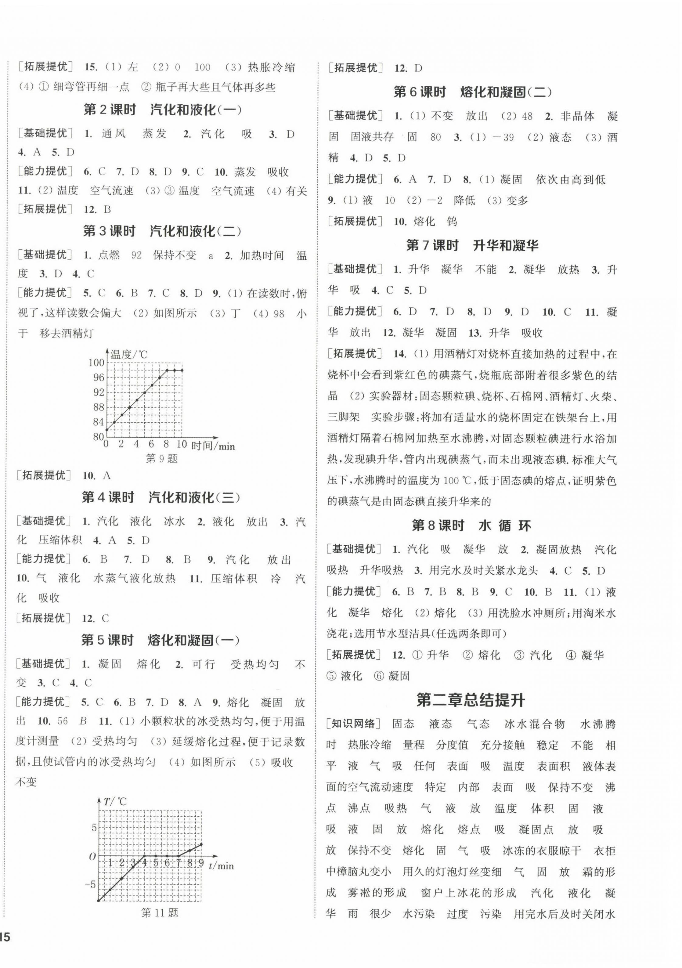 2022年金钥匙提优训练课课练八年级物理上册苏科版徐州专版 第2页