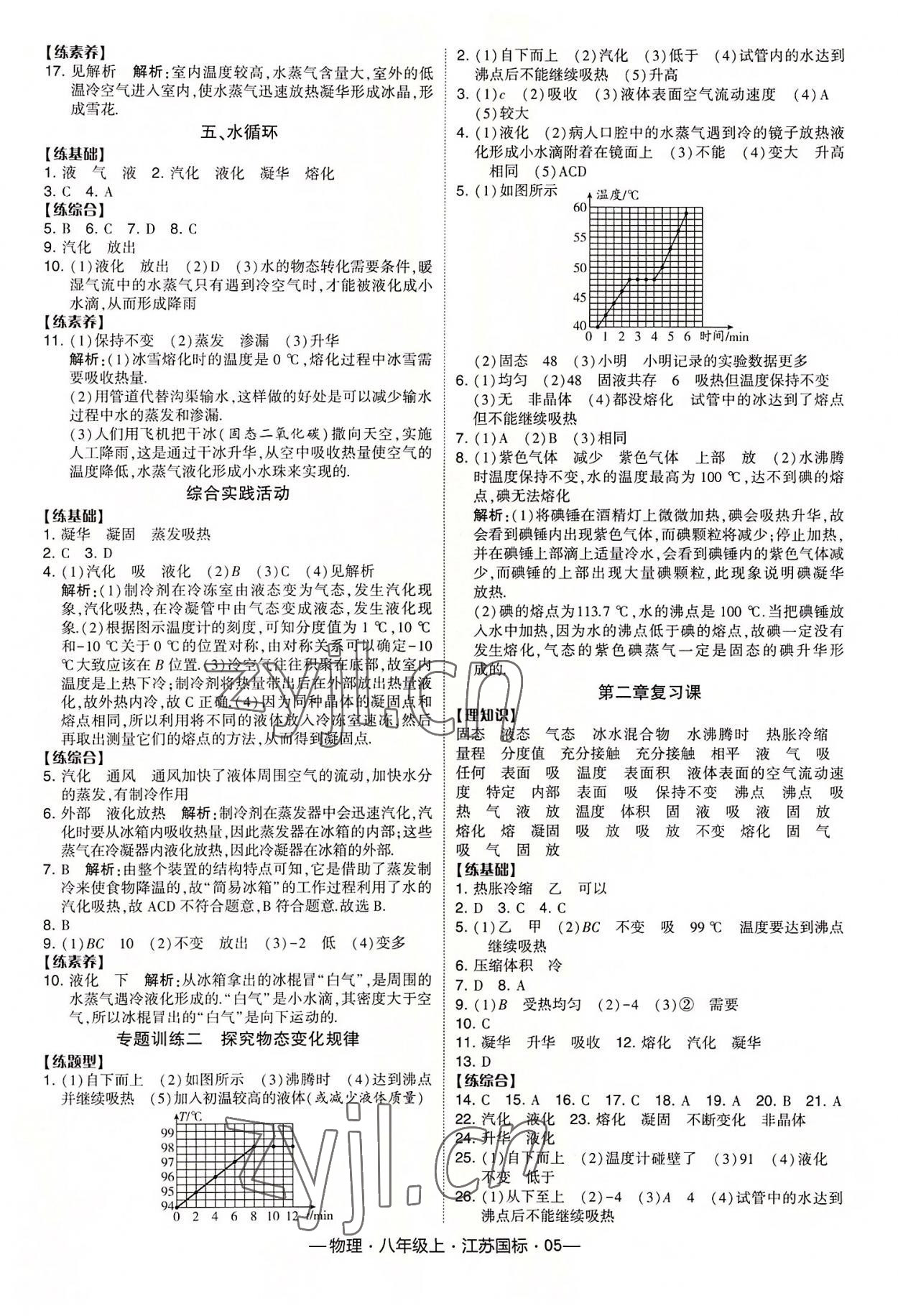 2022年經(jīng)綸學(xué)典課時作業(yè)八年級物理上冊蘇科版 第5頁