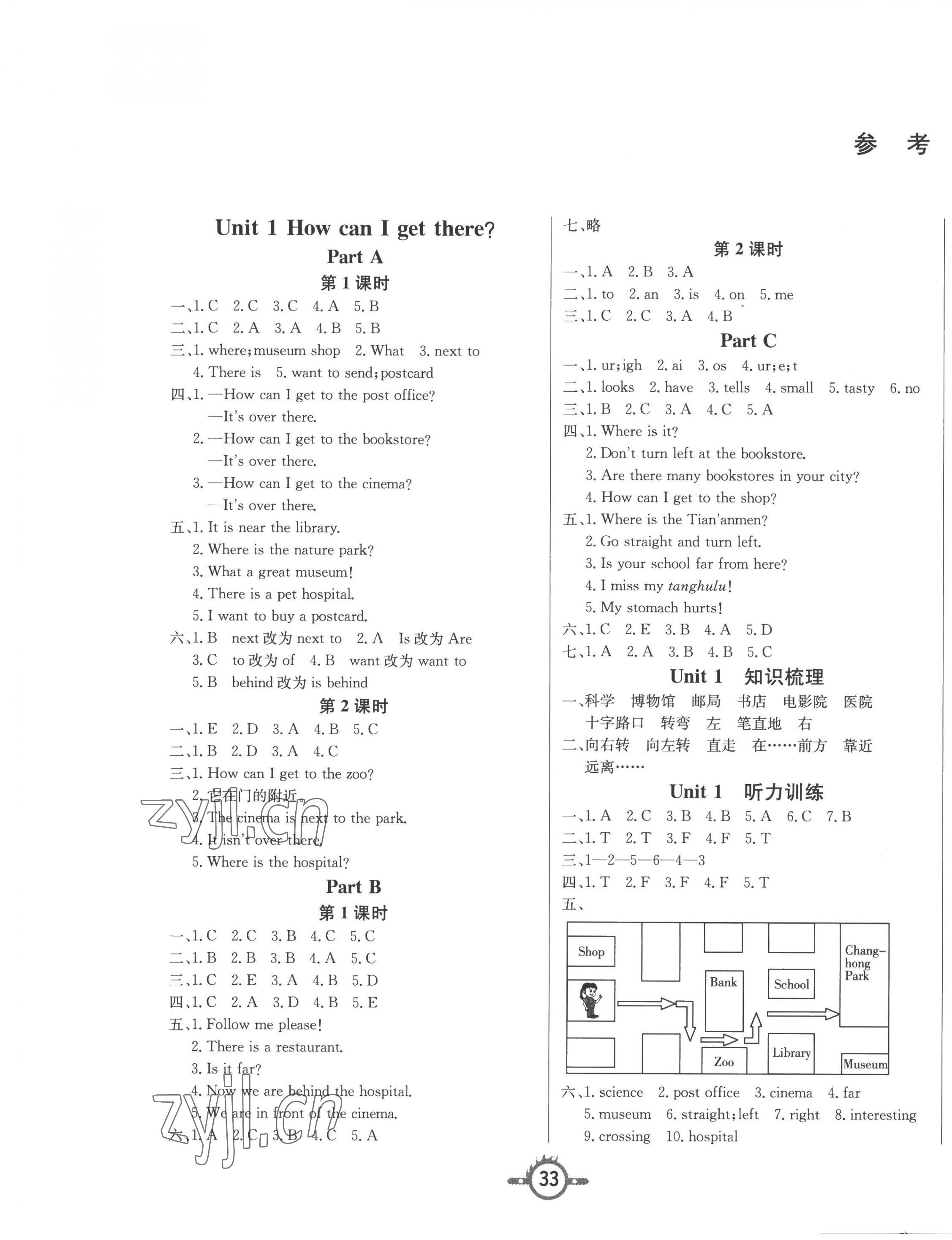 2022年創(chuàng)新課課練六年級(jí)英語(yǔ)上冊(cè)人教版 第1頁(yè)