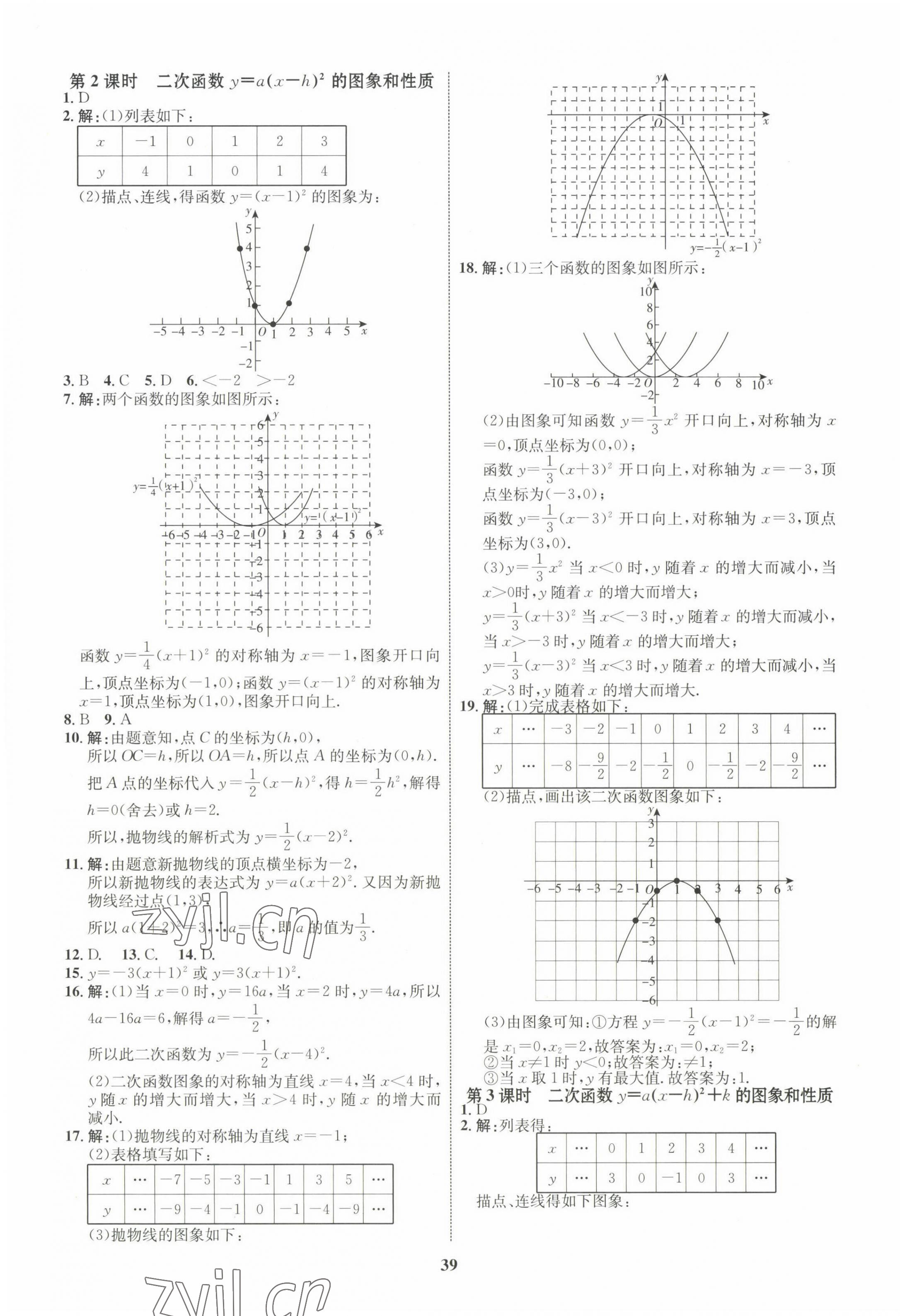 2022年同步學(xué)考優(yōu)化設(shè)計(jì)九年級數(shù)學(xué)上冊人教版 第11頁