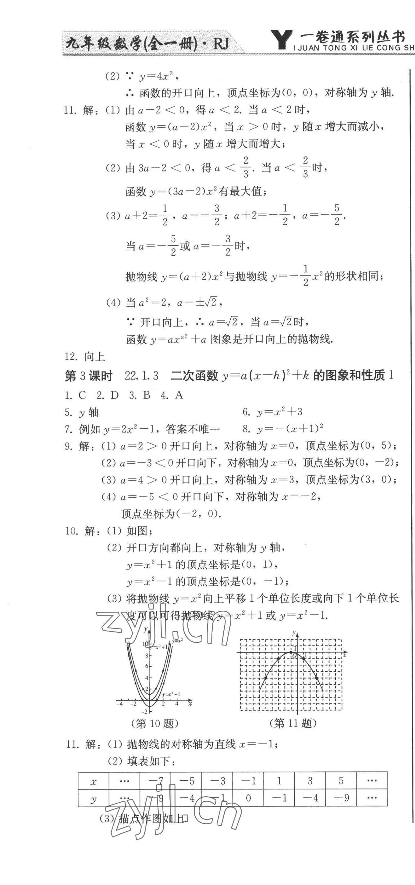 2022年同步优化测试卷一卷通九年级数学全一册人教版 第10页