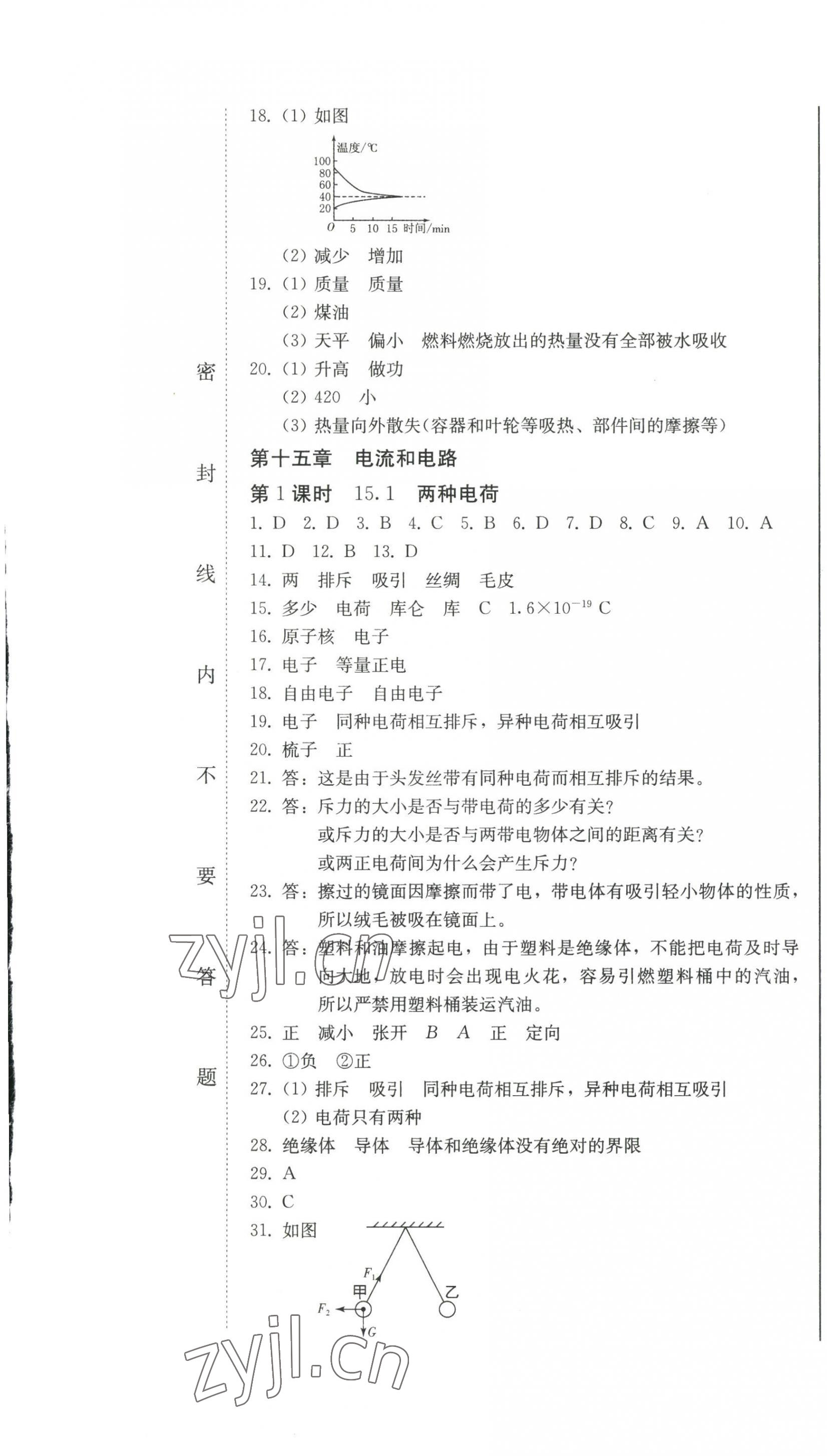 2022年同步優(yōu)化測(cè)試卷一卷通九年級(jí)物理全一冊(cè)人教版 第7頁(yè)