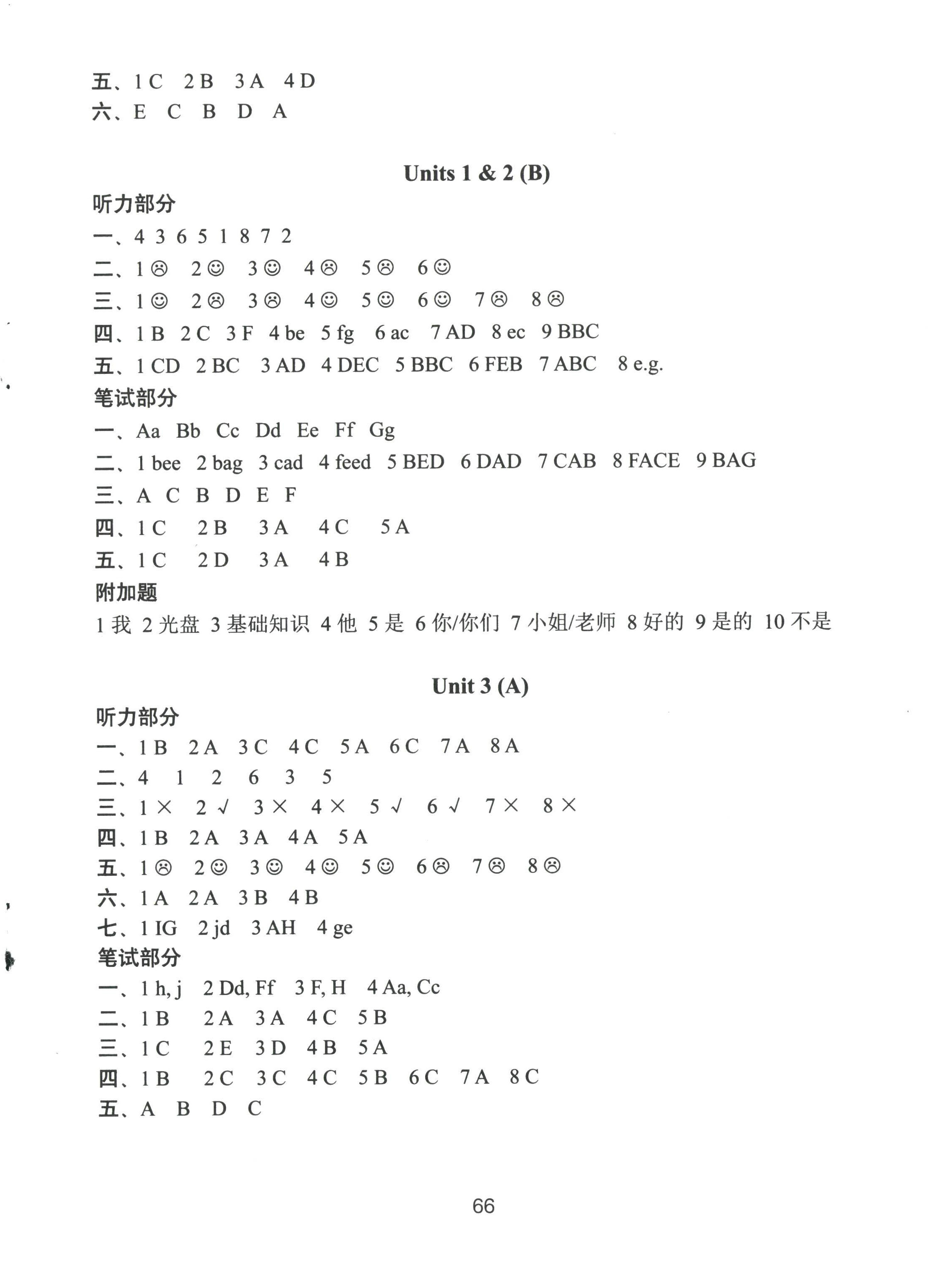 2022年課課練小學(xué)英語AB卷三年級(jí)上冊(cè)譯林版 第2頁