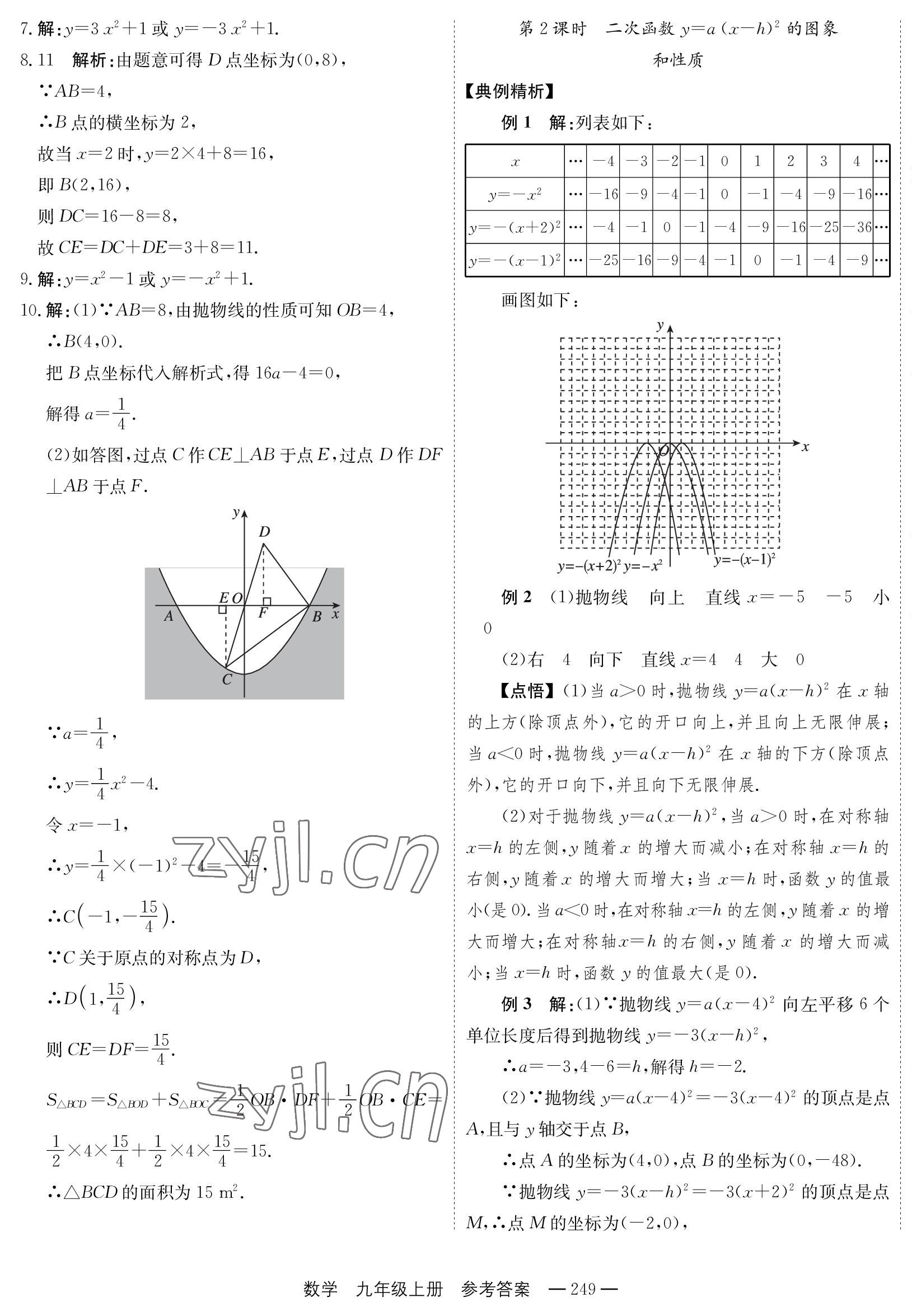 2022年自能導學九年級數(shù)學全一冊人教版 第17頁