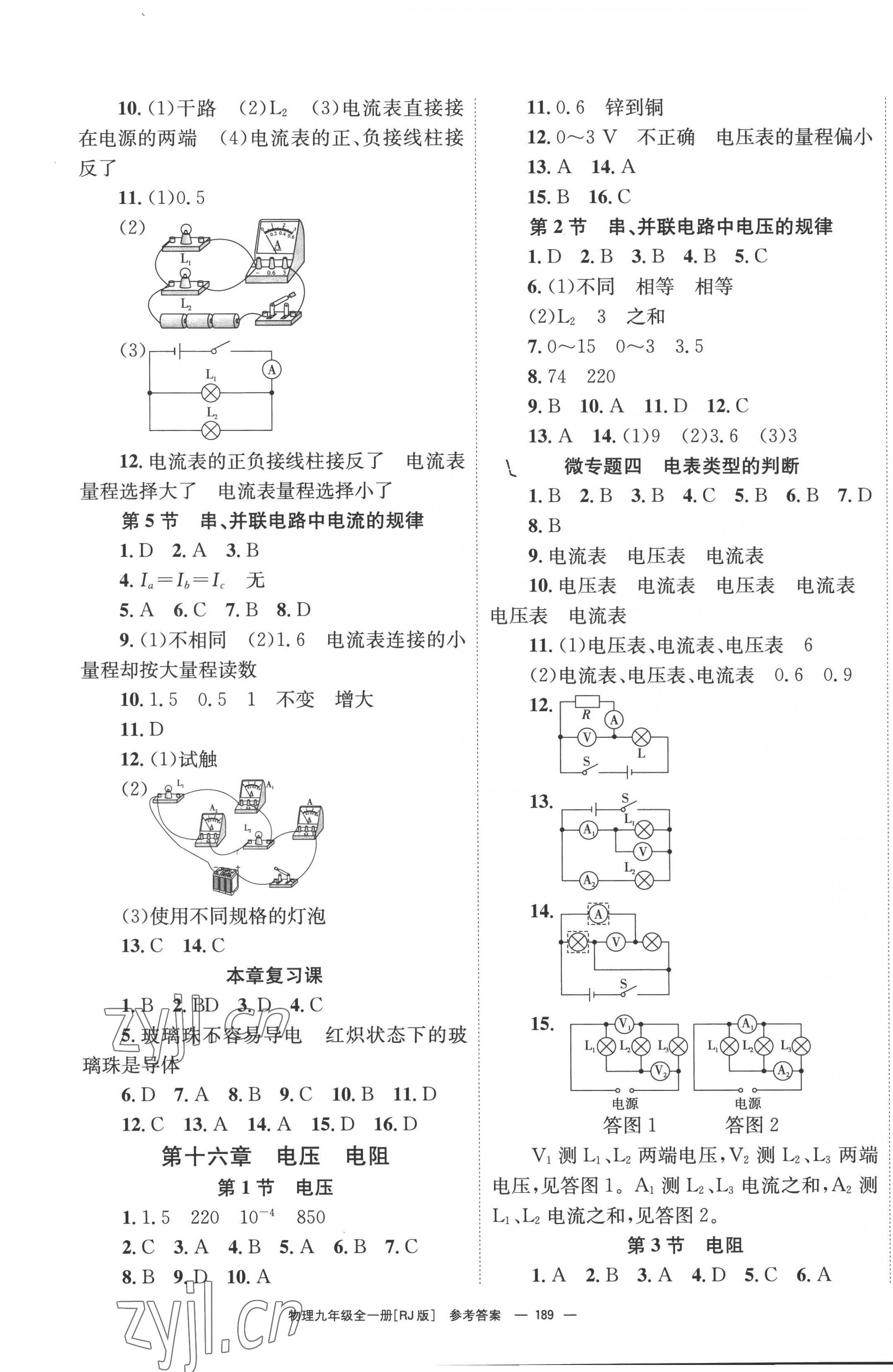 2022年全效學(xué)習(xí)同步學(xué)練測(cè)九年級(jí)物理全一冊(cè)人教版 第3頁