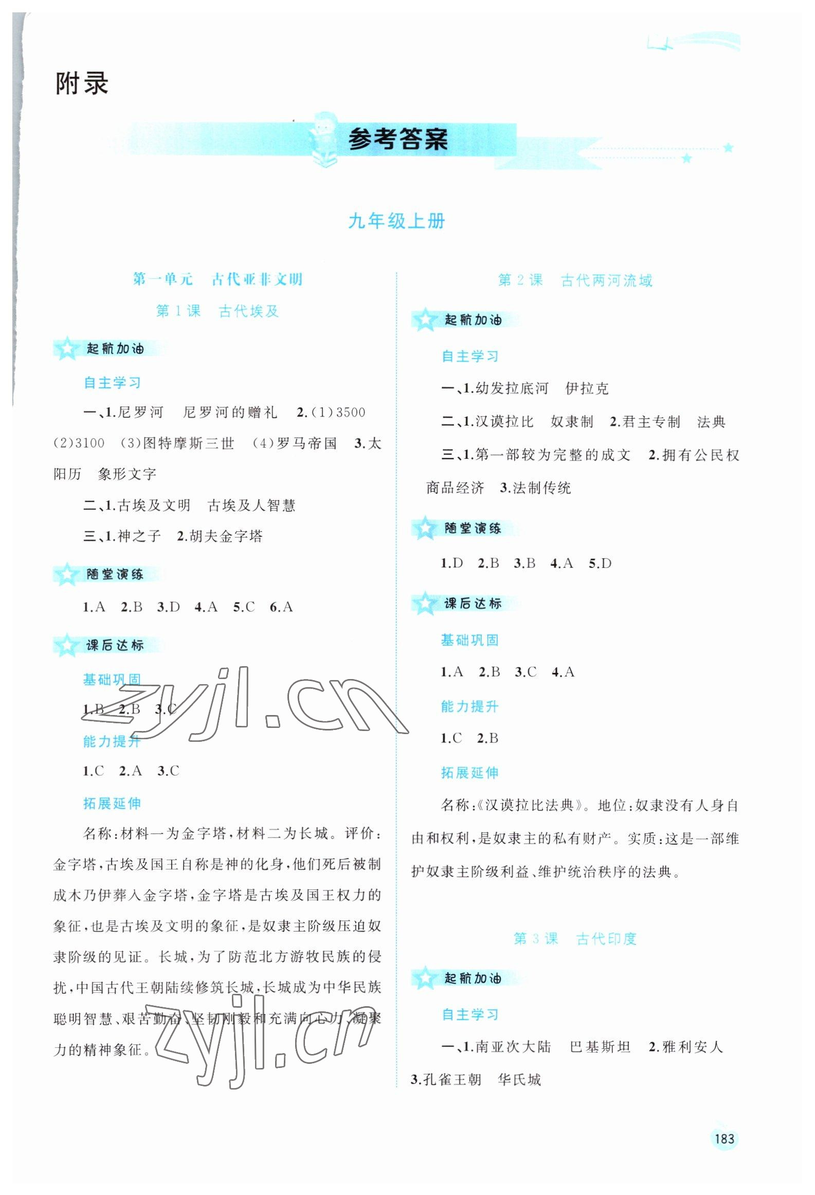 2022年新課程學(xué)習(xí)與測(cè)評(píng)同步學(xué)習(xí)九年級(jí)歷史全一冊(cè)人教版 第1頁(yè)