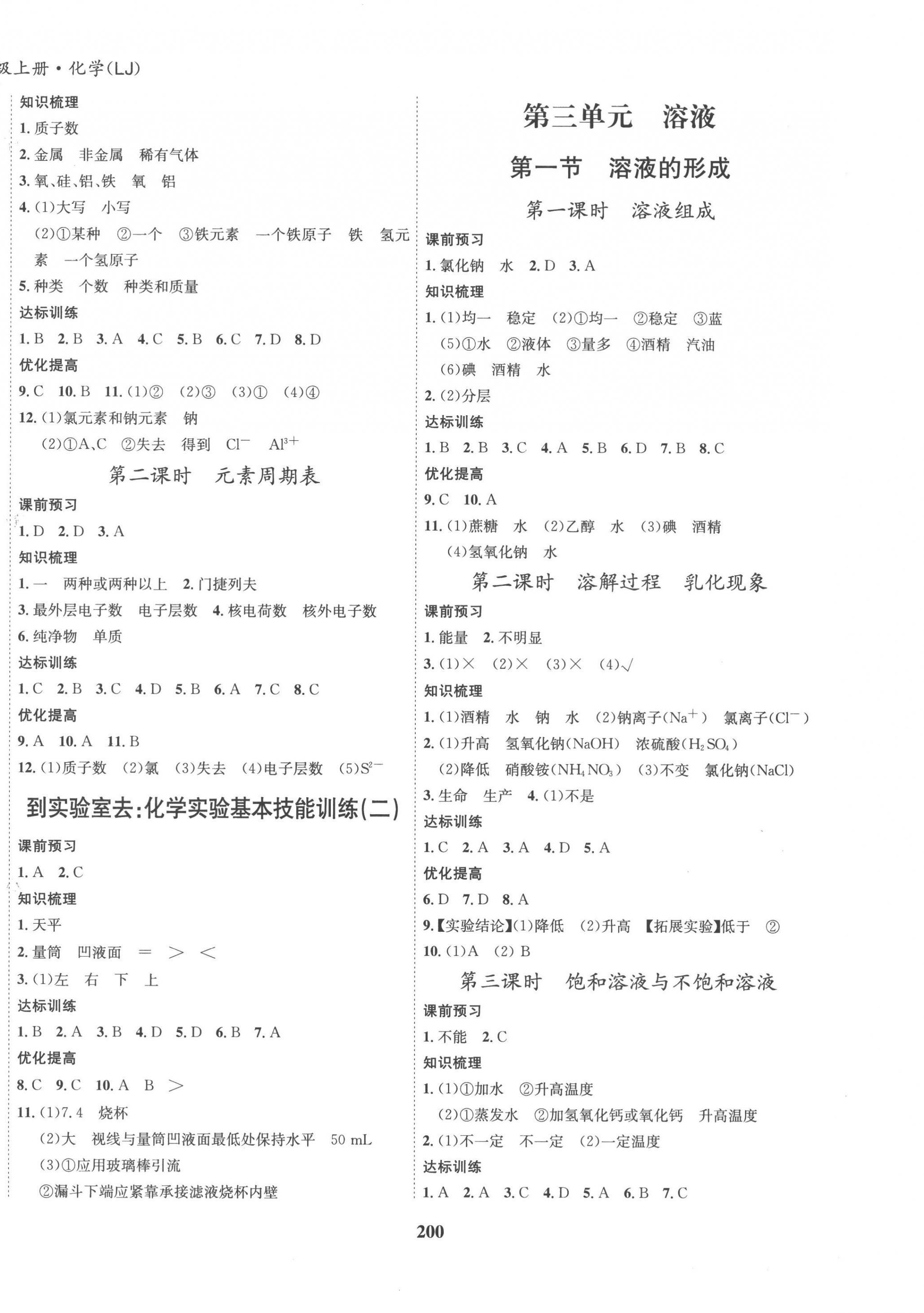 2022年指南针导学探究九年级化学上册鲁教版 第4页