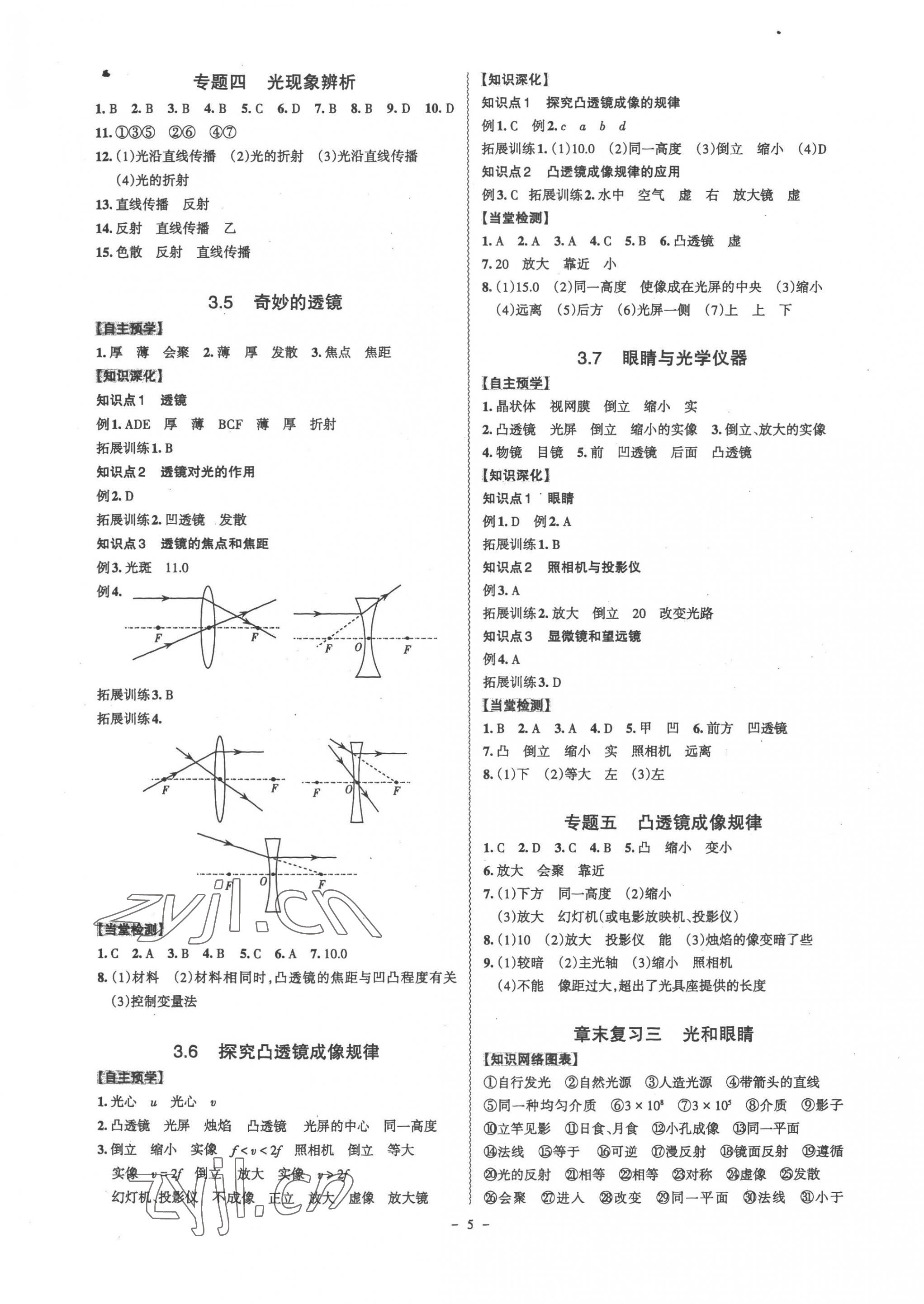 2022年同步?jīng)_刺八年級物理上冊滬粵版 第5頁