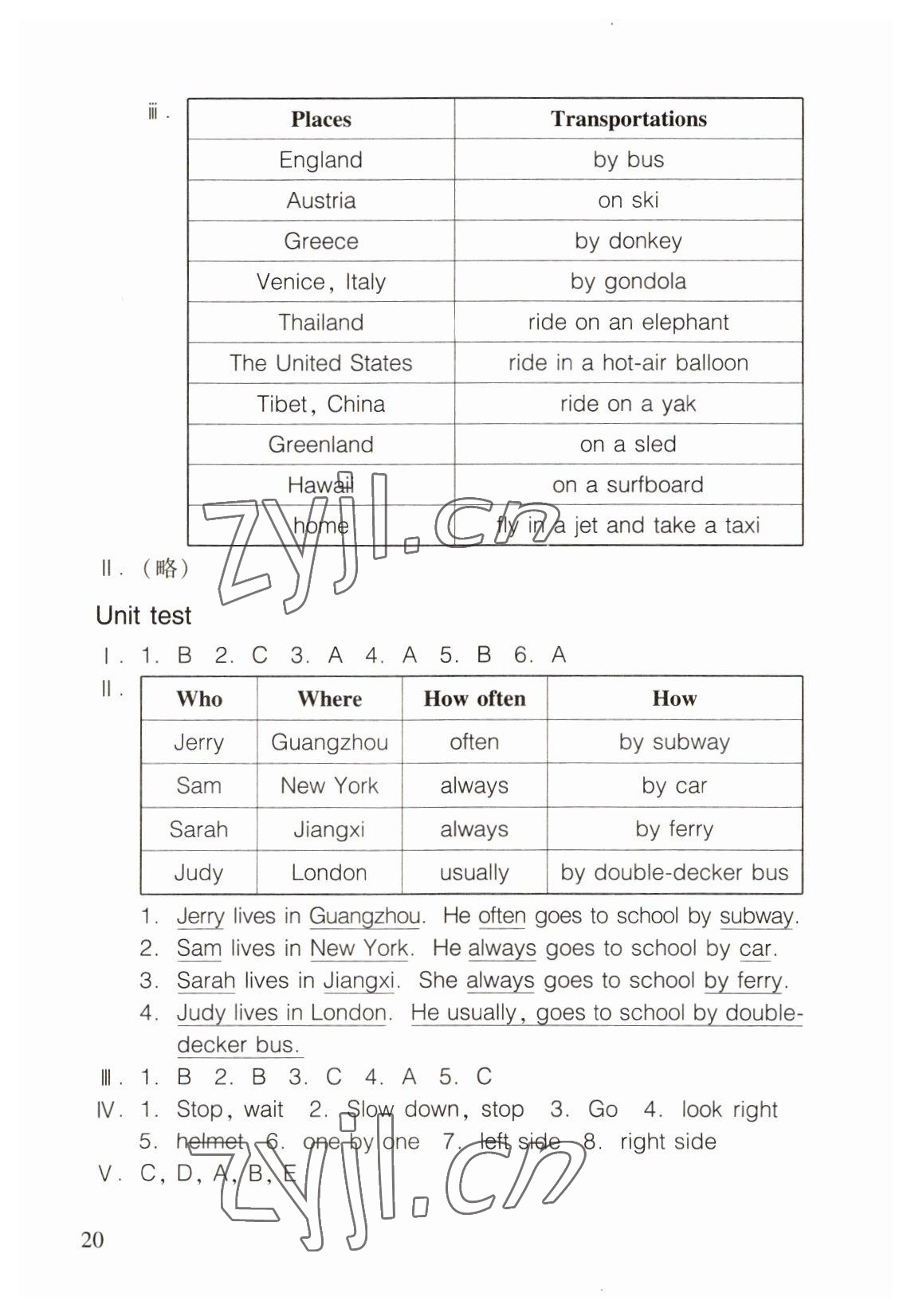 2022年樂學課堂同步鞏固六年級英語上冊人教版 第4頁
