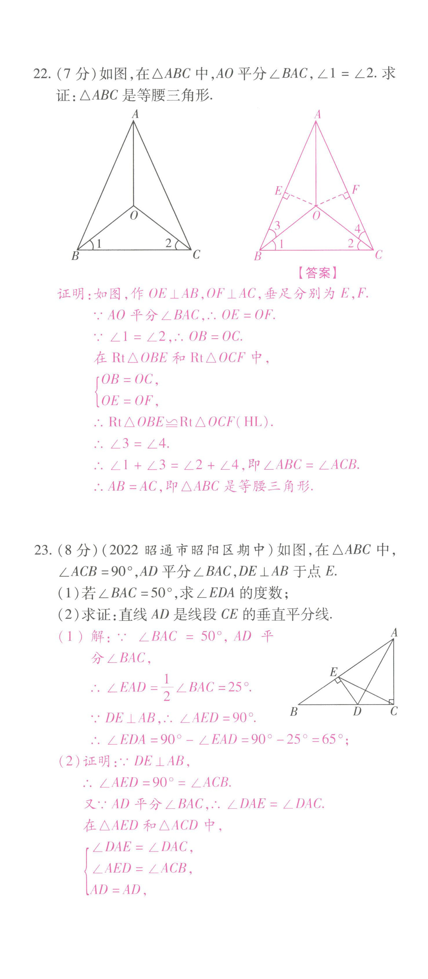 2022年本土攻略八年级数学上册人教版 第17页