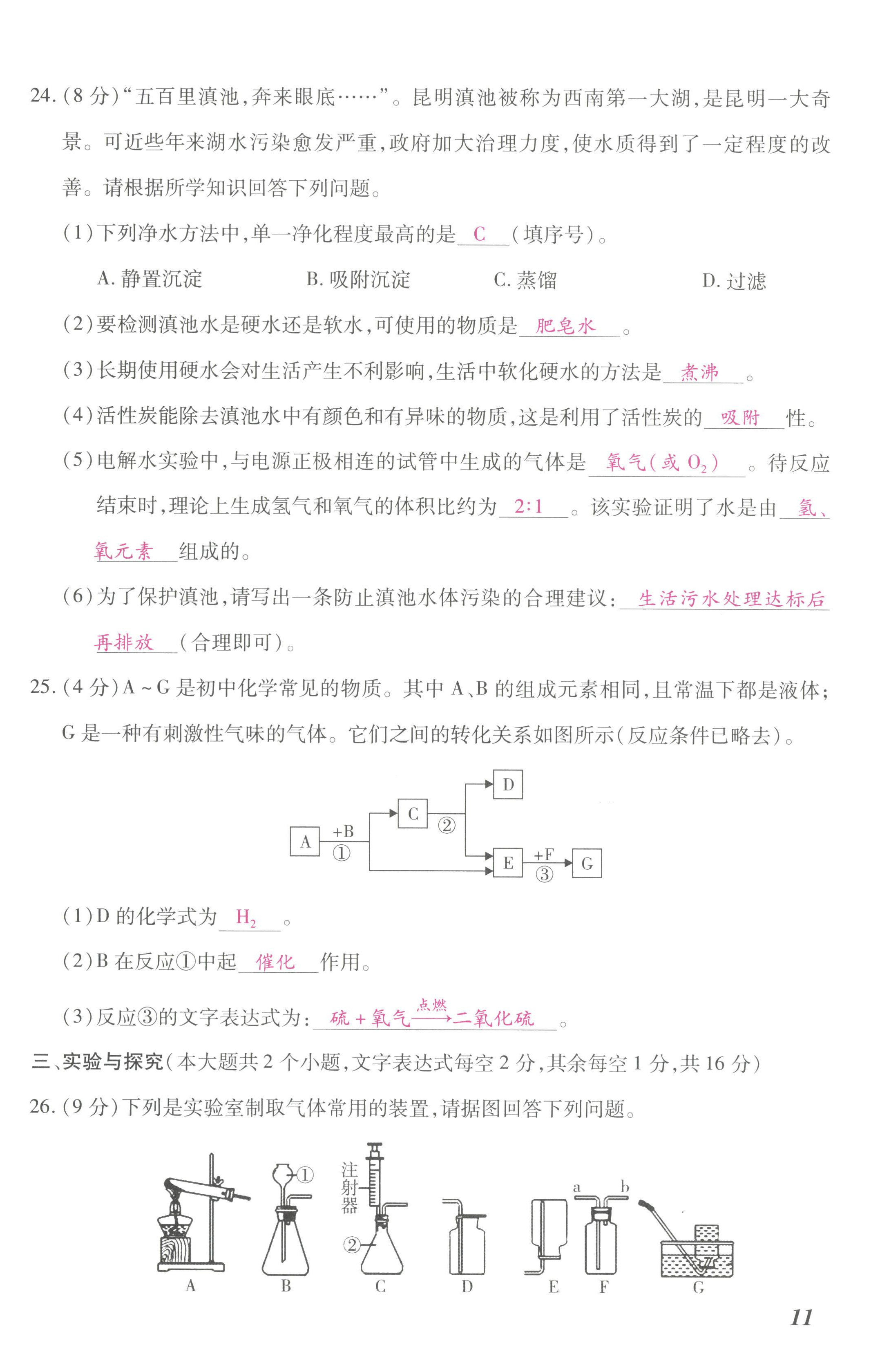 2022年本土攻略九年級化學(xué)全一冊人教版 第22頁