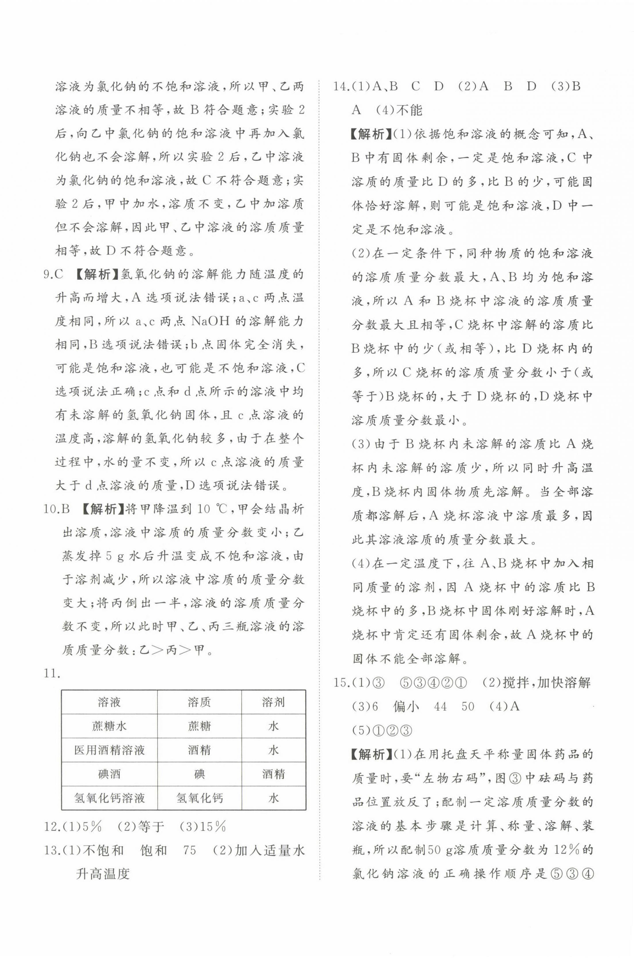 2022年精练课堂分层作业九年级化学上册人教版 第4页