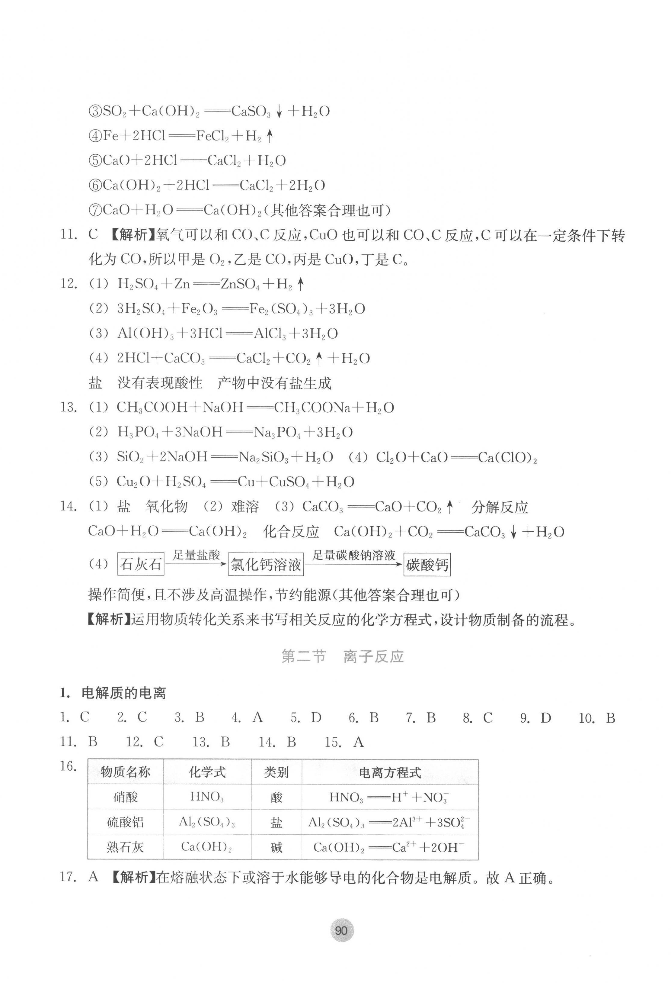 2022年作业本浙江教育出版社高中化学必修第一册 第2页