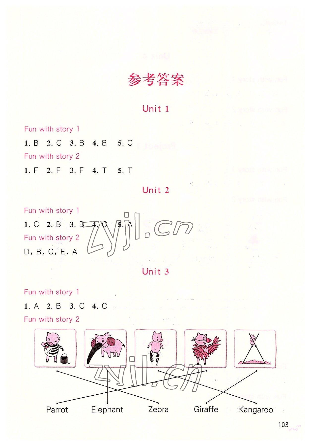 2022年小學英語閱讀新視野五年級 上冊譯林版 第1頁