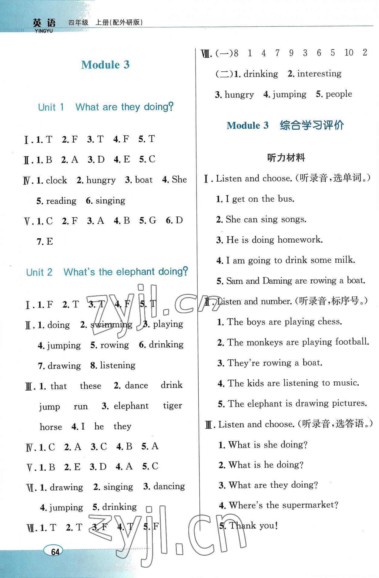 2022年南方新课堂金牌学案四年级英语上册外研版 第4页