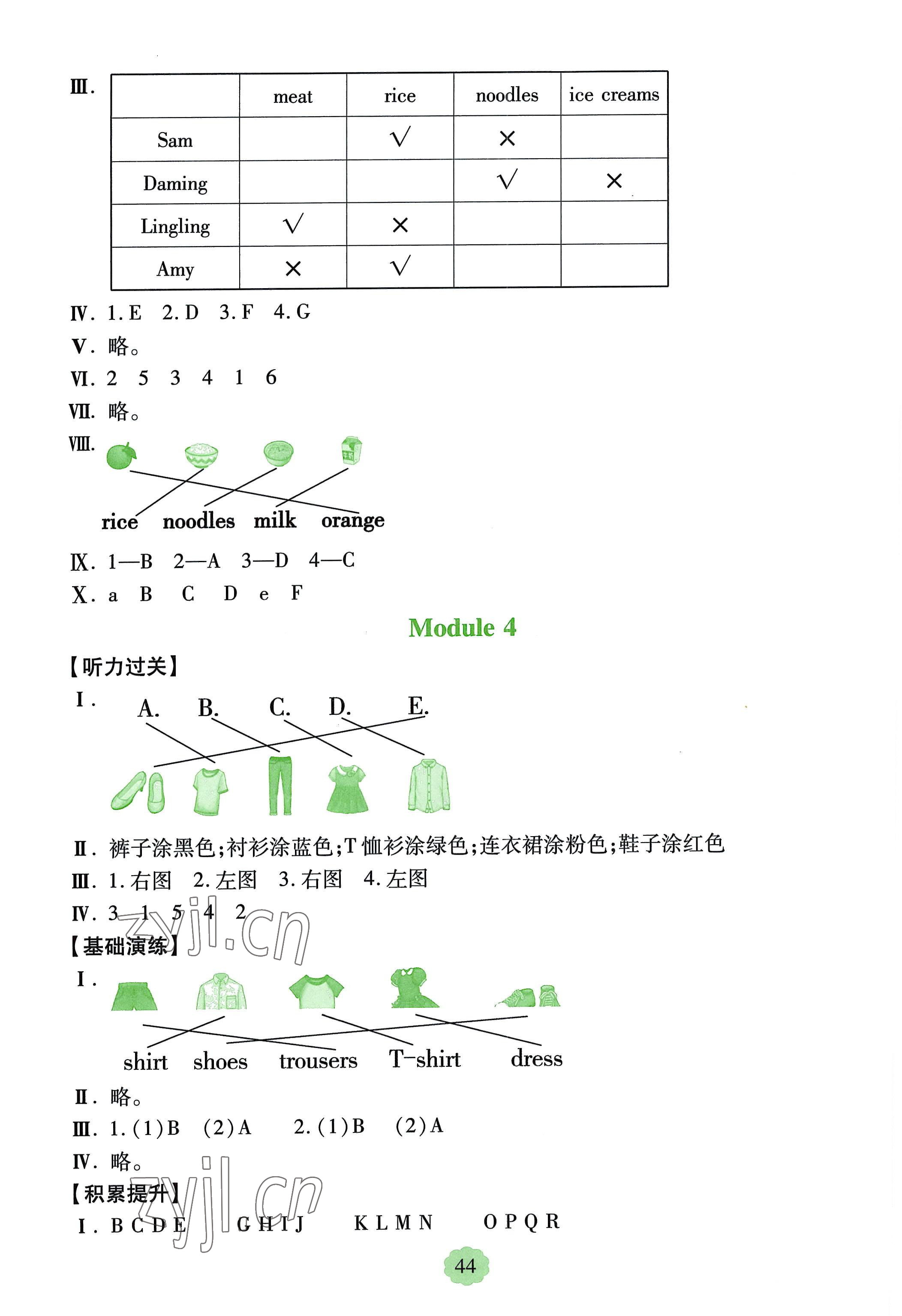 2022年新課堂同步學(xué)習(xí)與探究二年級(jí)英語(yǔ)上冊(cè)外研版1年級(jí)起 第4頁(yè)