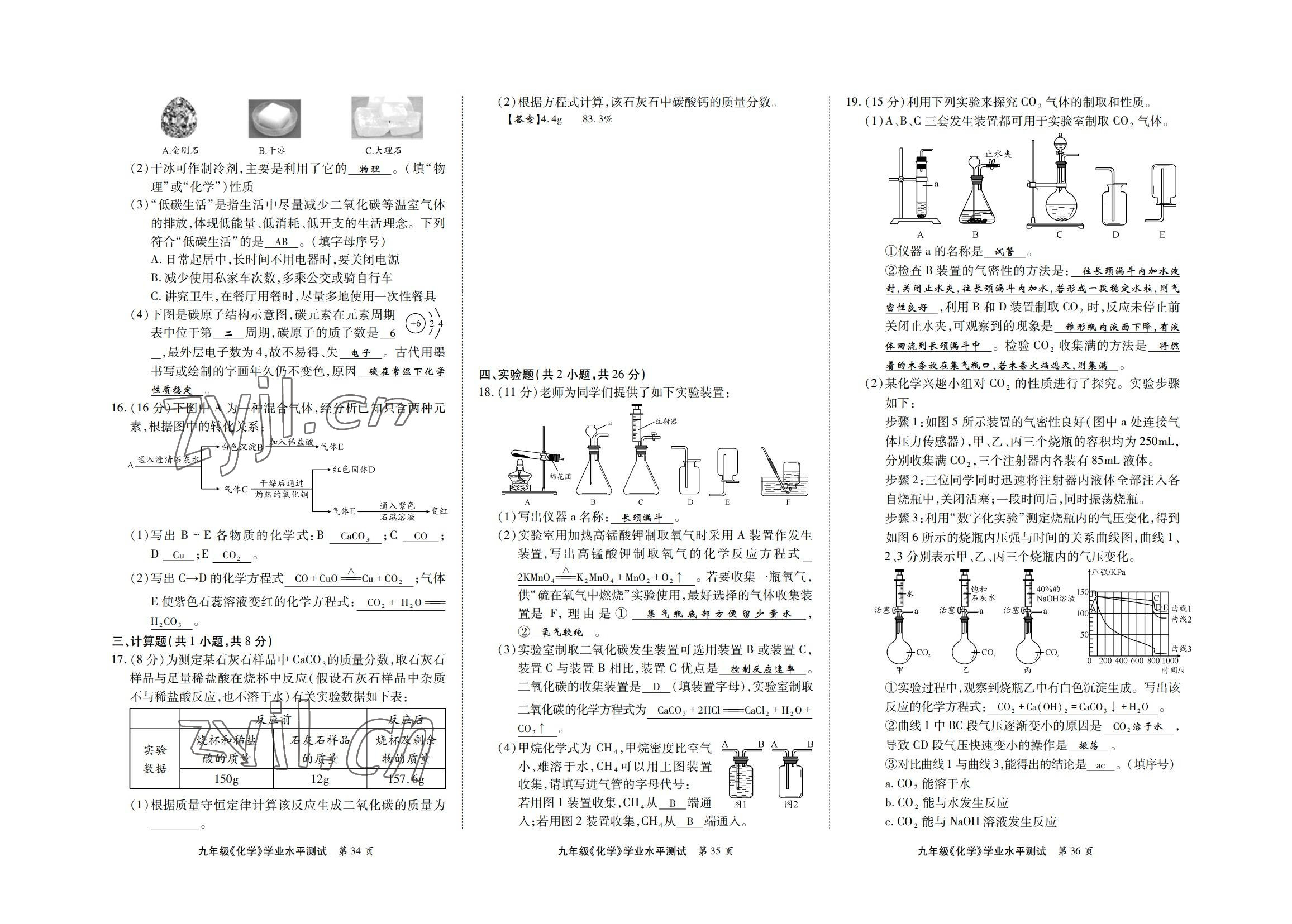 2022年學(xué)典北京時(shí)代華文書(shū)局九年級(jí)化學(xué)全一冊(cè)人教版 第12頁(yè)