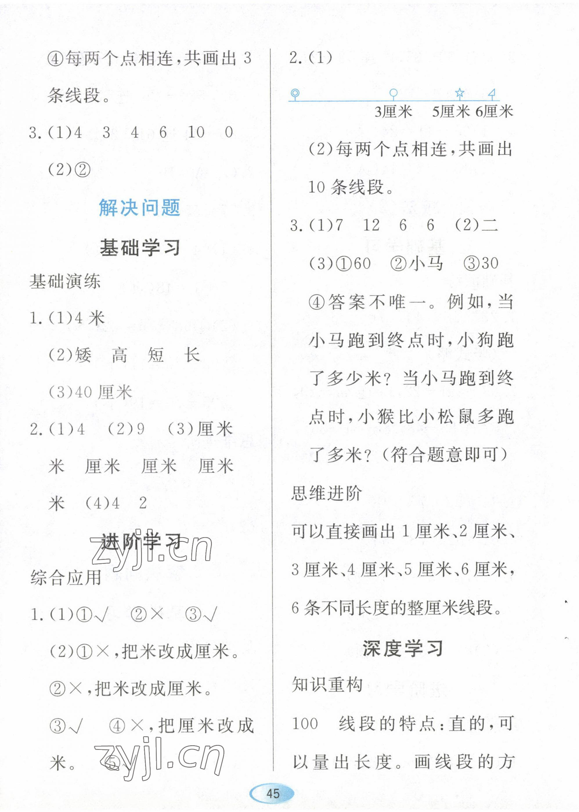 2022年資源與評價(jià)黑龍江教育出版社二年級數(shù)學(xué)上冊人教版 第3頁