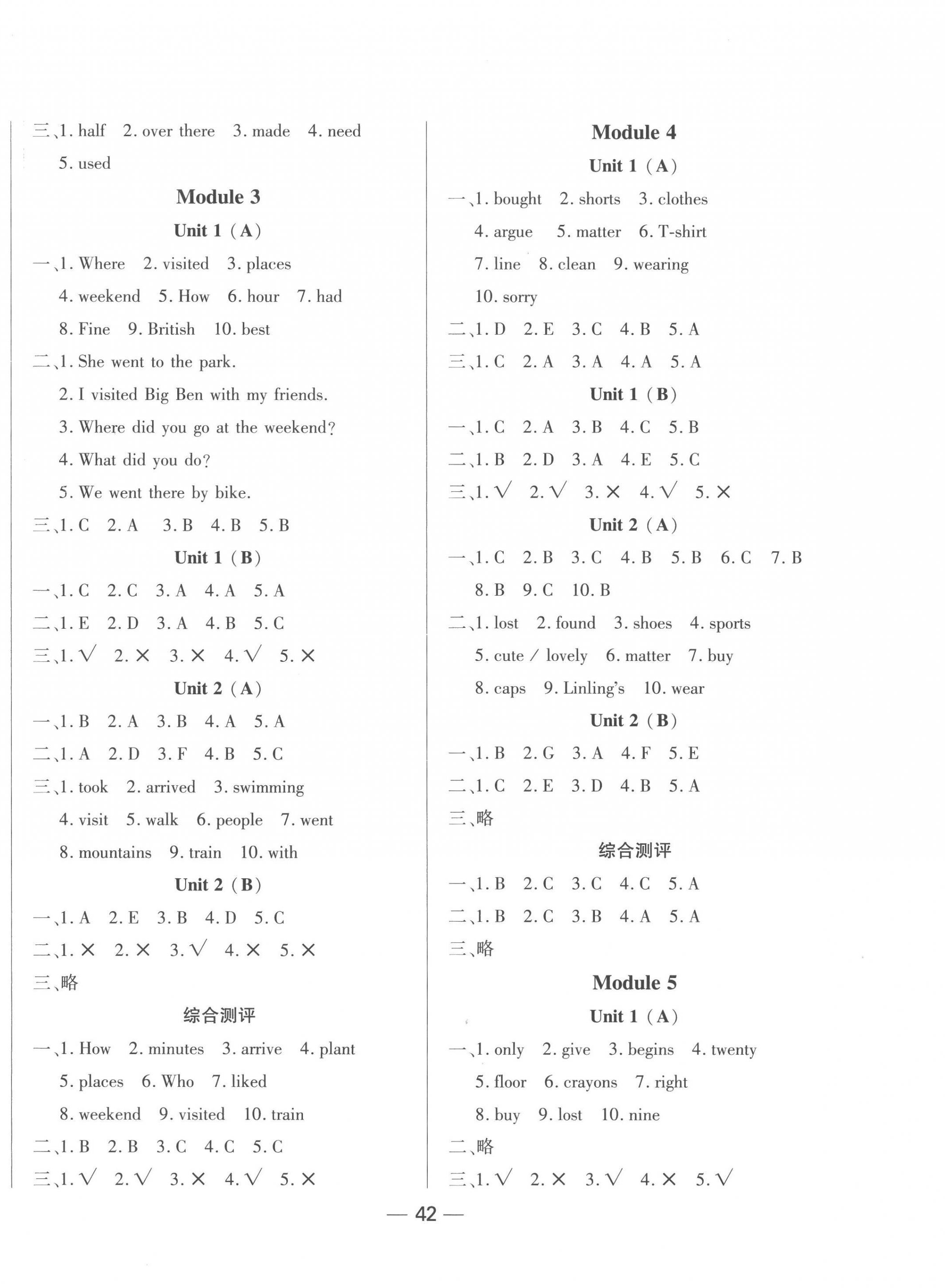 2022年高分學(xué)案創(chuàng)新課堂五年級(jí)英語(yǔ)上冊(cè)外研版 第2頁(yè)