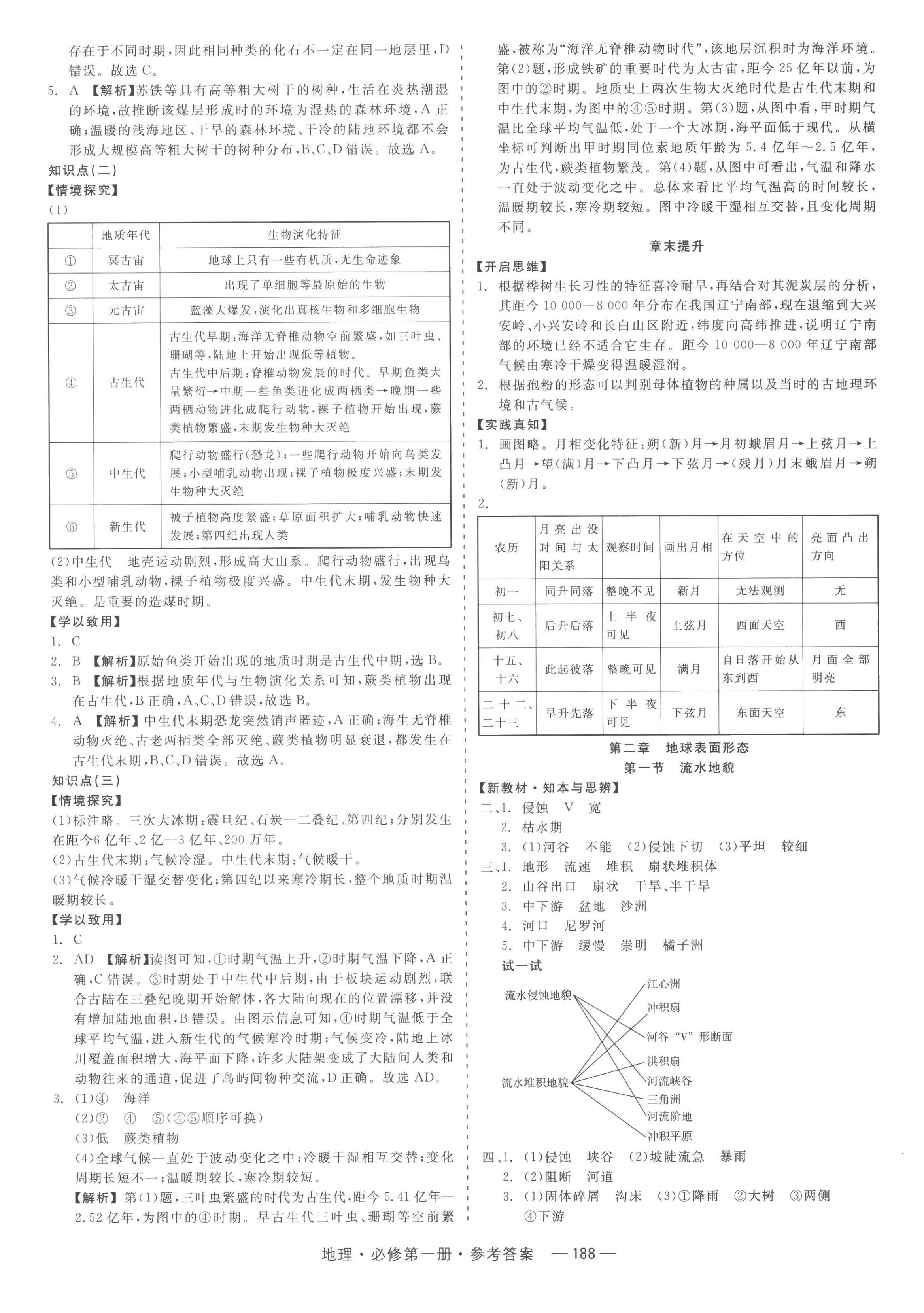 2022年精彩三年高中地理必修第一冊人教版浙江專版 第4頁