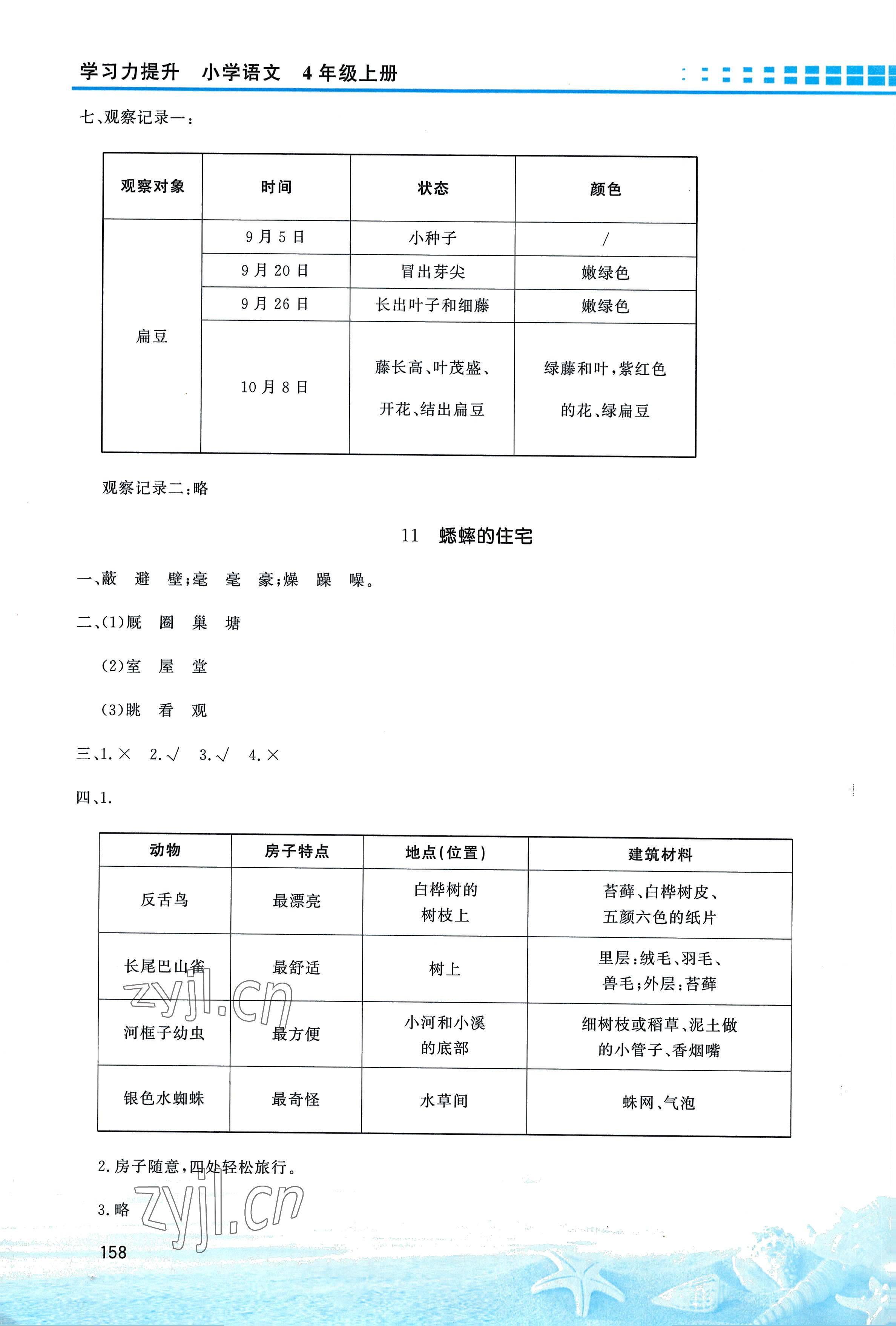 2022年學習力提升四年級語文上冊人教版 第4頁
