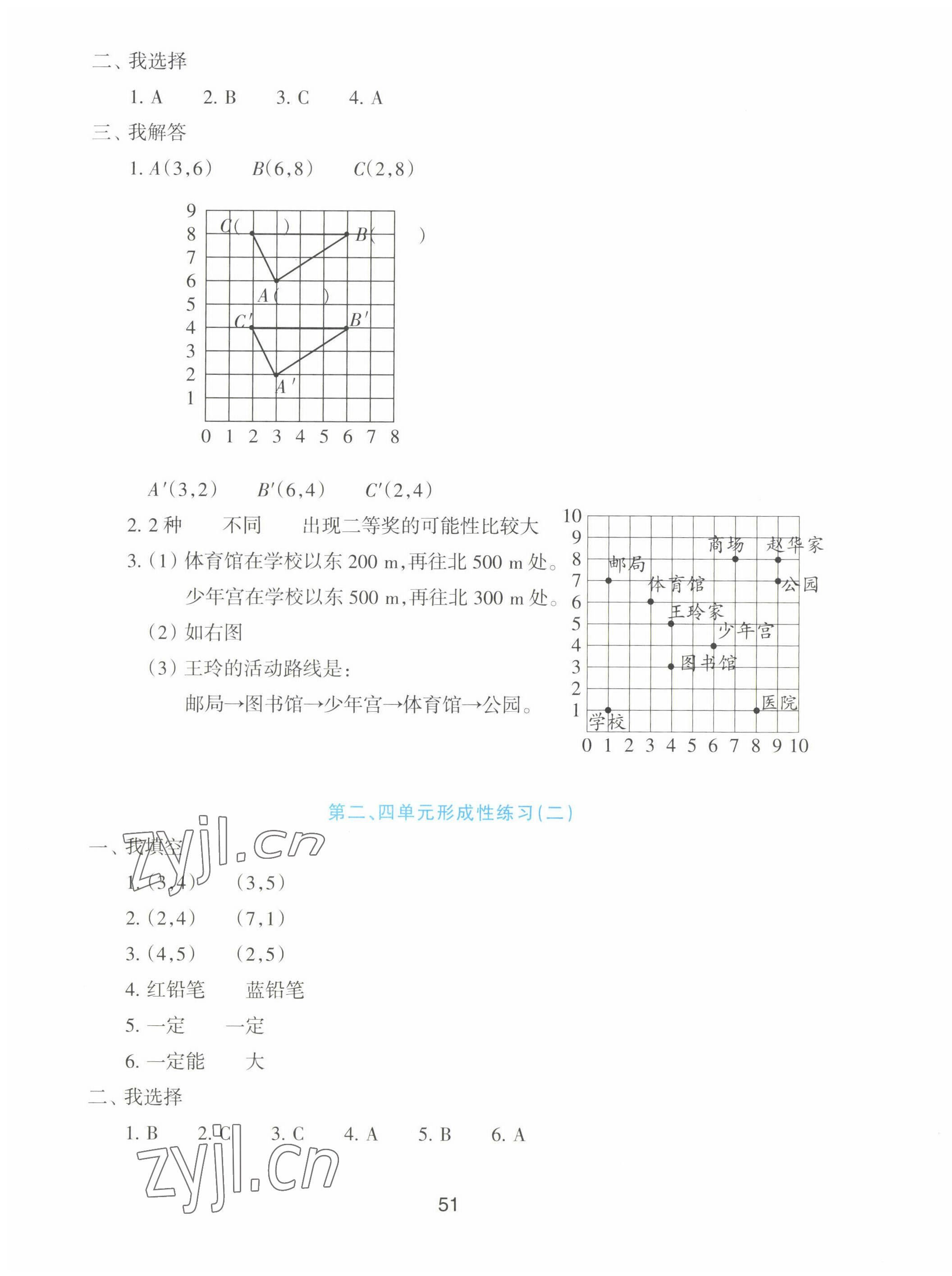 2022年預學與導學五年級數學上冊人教版 第3頁