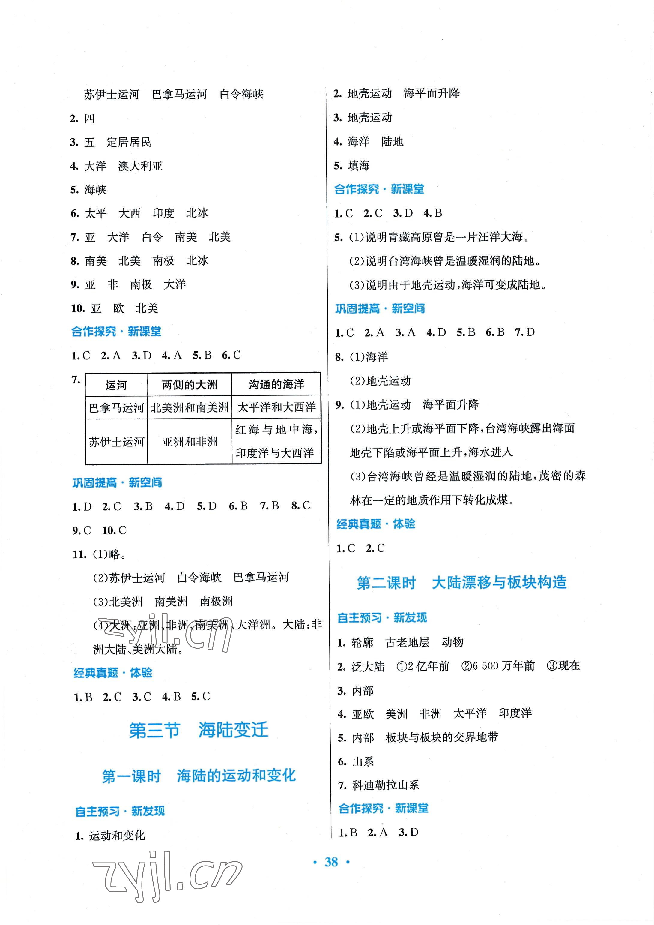 2022年南方新课堂金牌学案八年级地理上册中图版 第2页