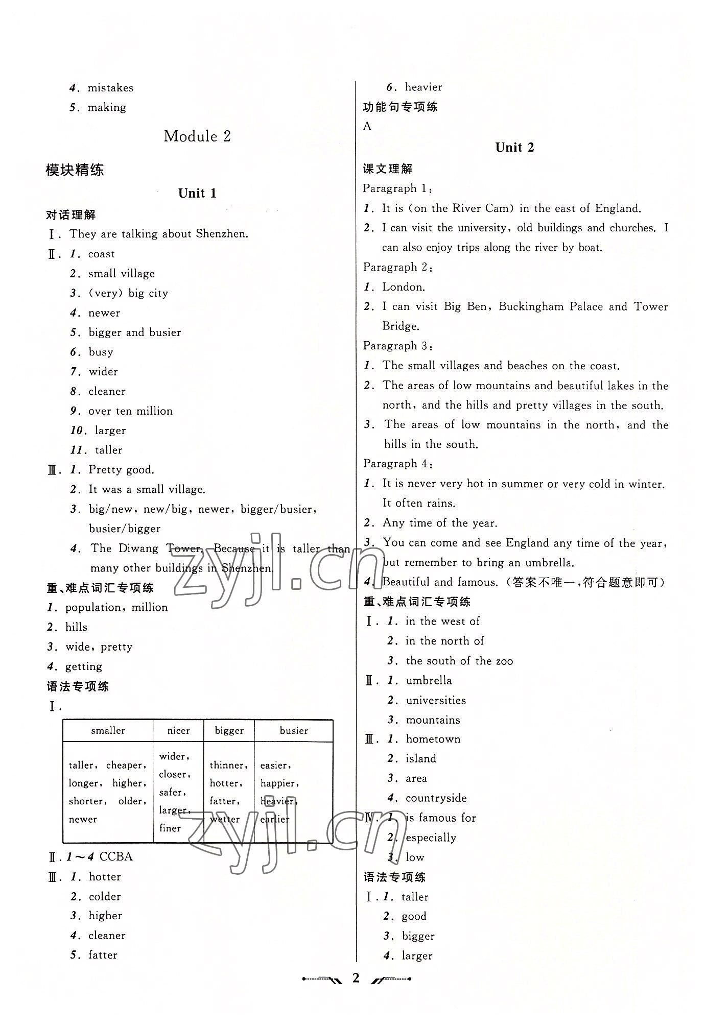 2022年新课程新教材导航学八年级英语上册外研版 第2页