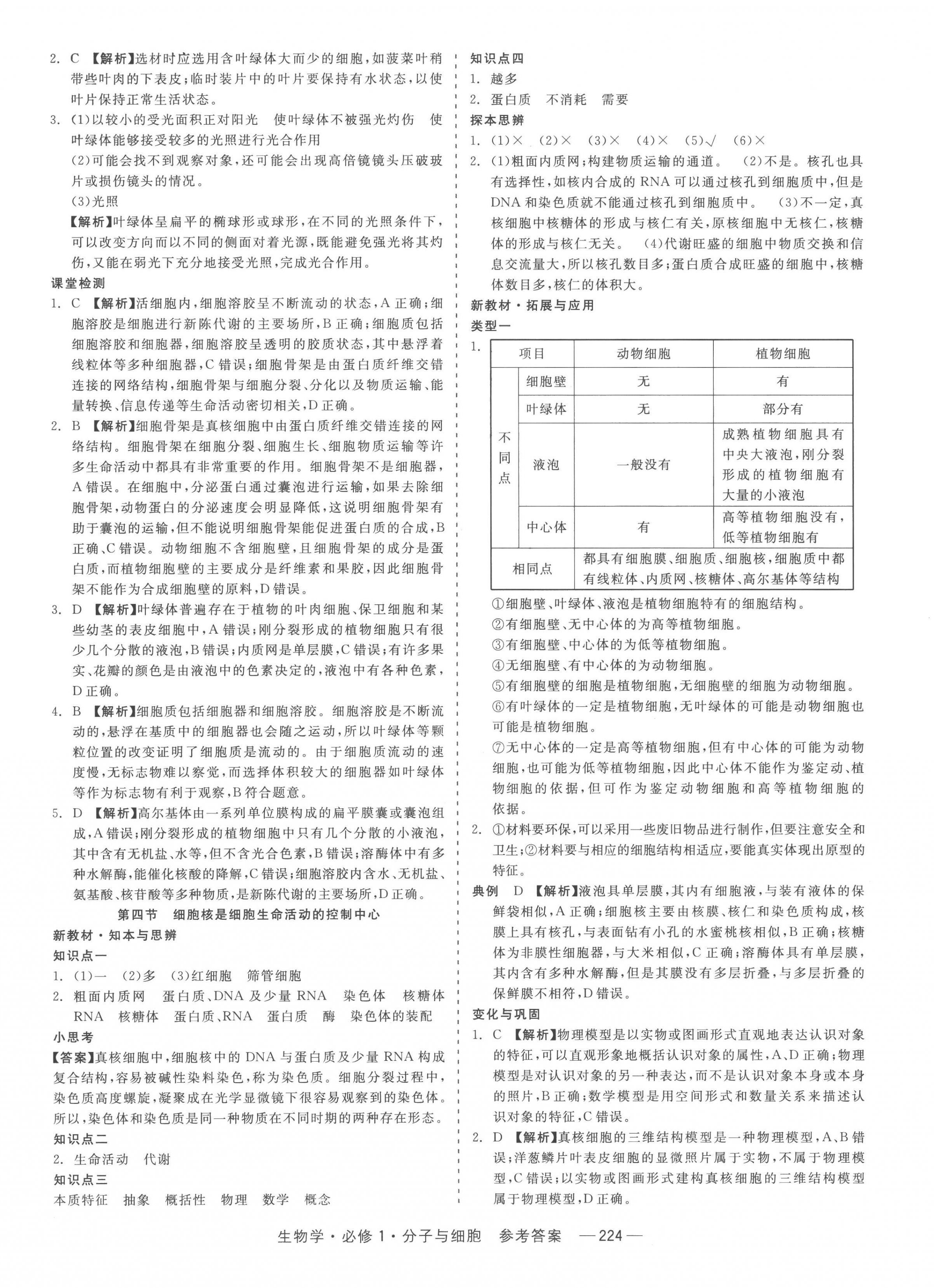 2022年精彩三年高中必修生物1人教版浙江專版 第10頁