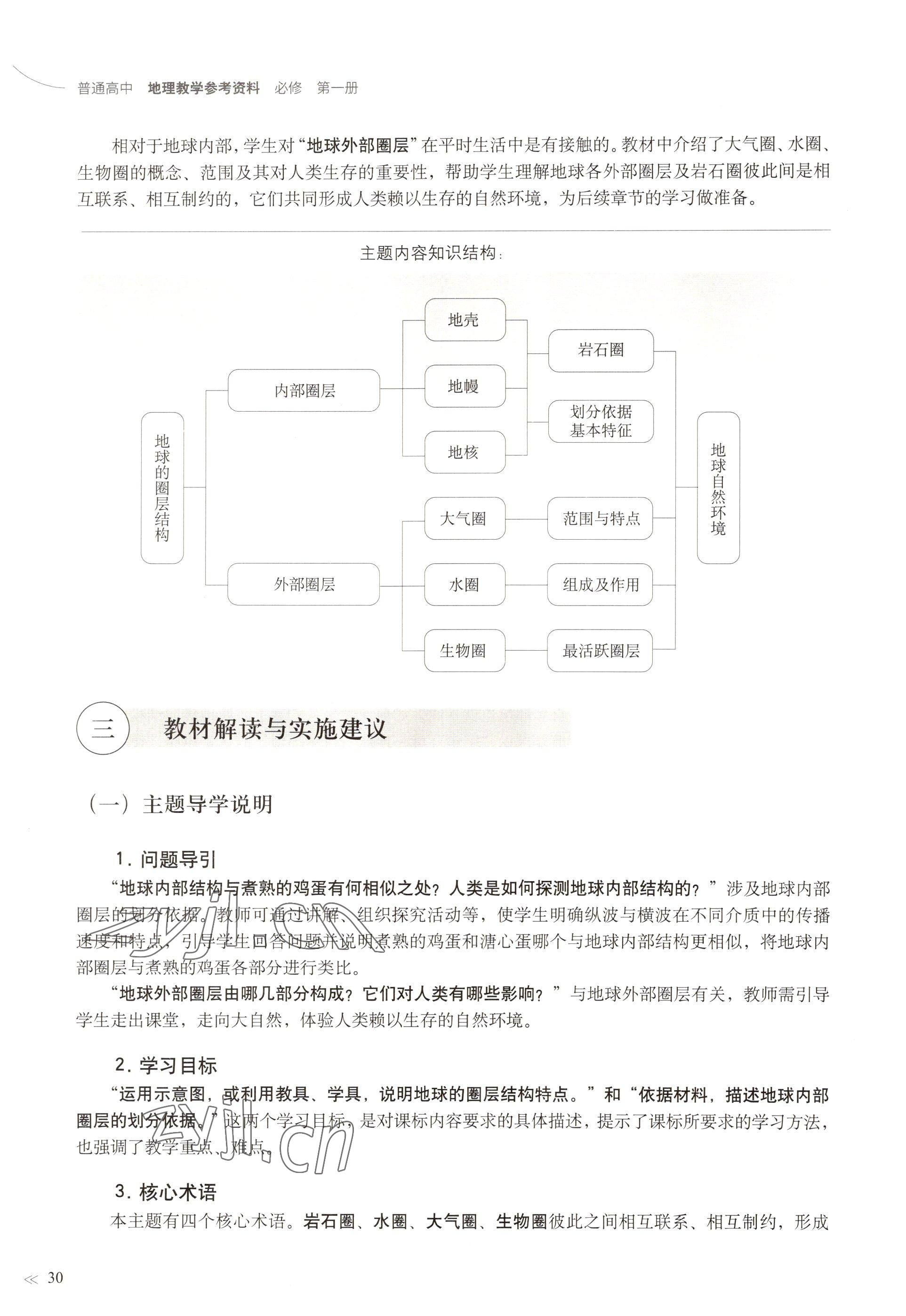 2022年教材課本高中地理必修第一冊滬教版 參考答案第27頁