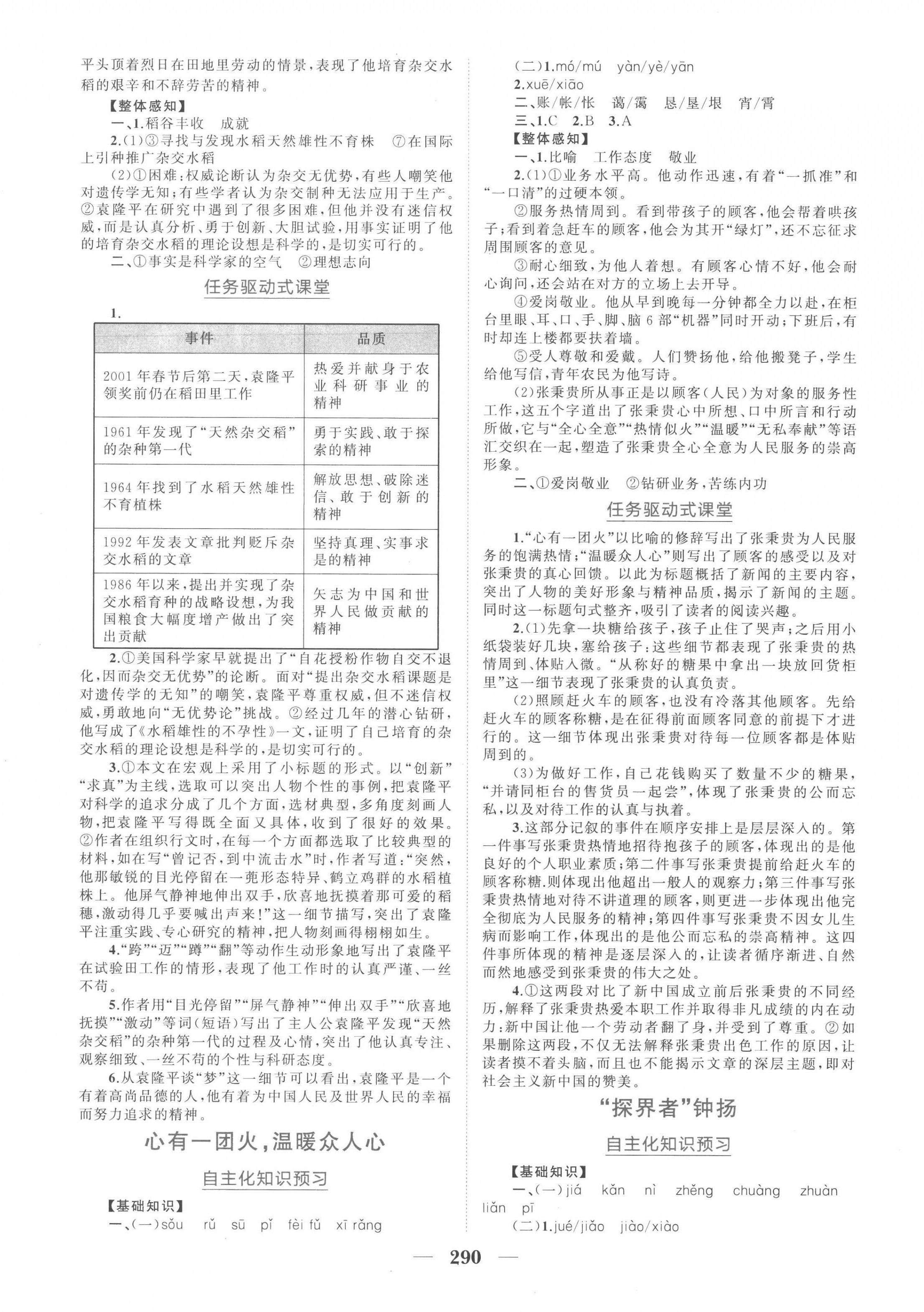 2022年點金訓練精講巧練高中語文必修上冊人教版 第6頁