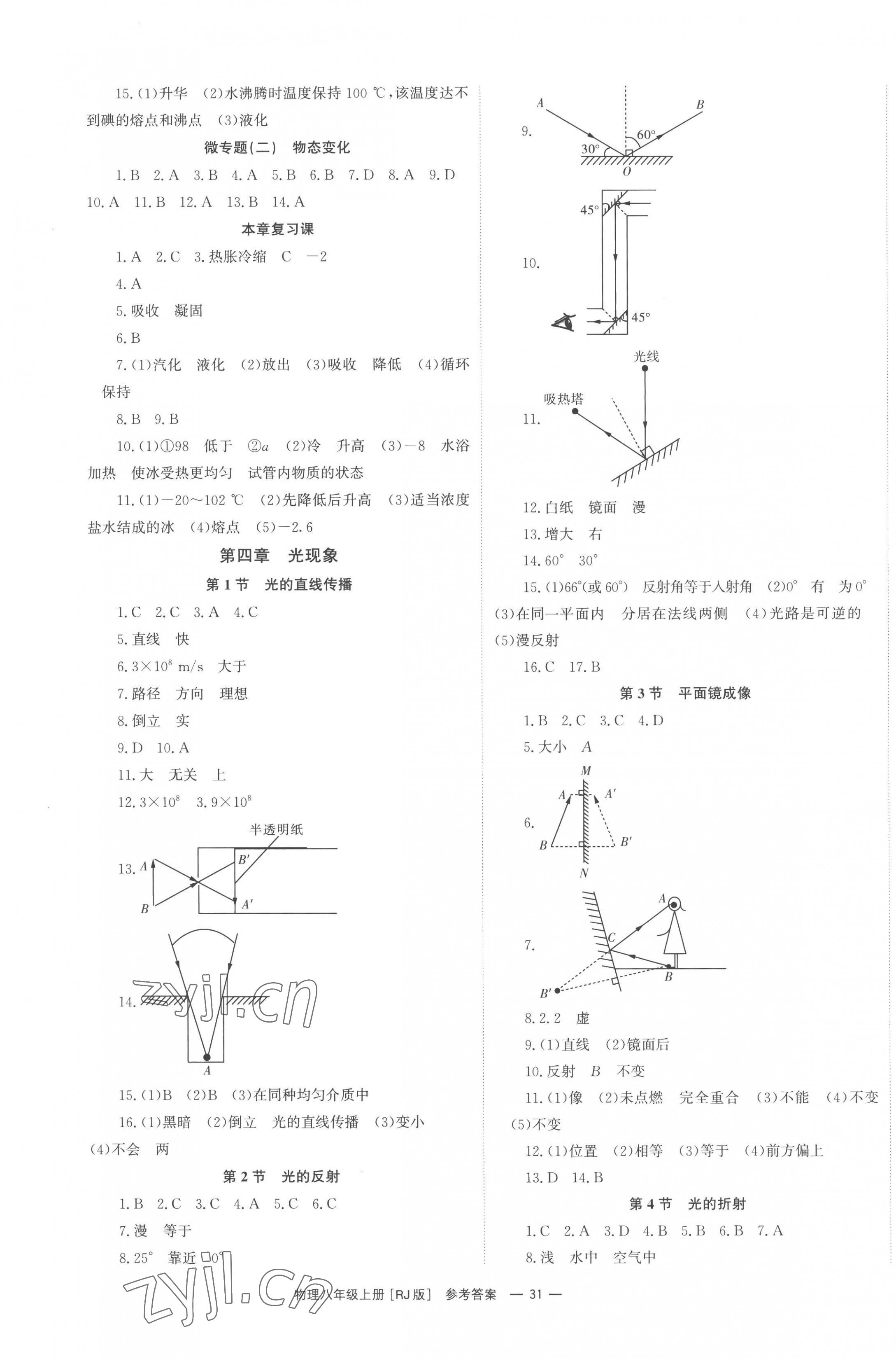 2022年全效學(xué)習(xí)同步學(xué)練測(cè)八年級(jí)物理上冊(cè)人教版 第3頁